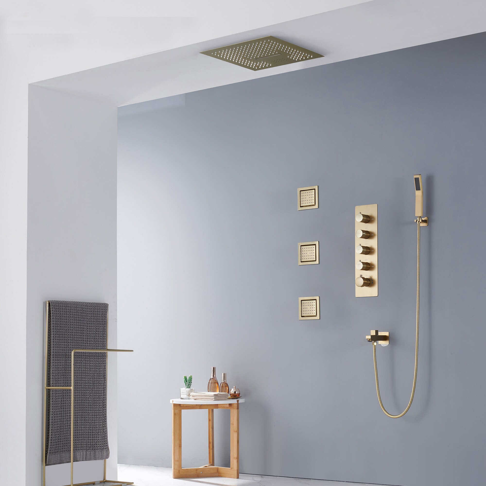 Clihome RCH-BAST8516B Showerhead-Bar-Panels - View #11