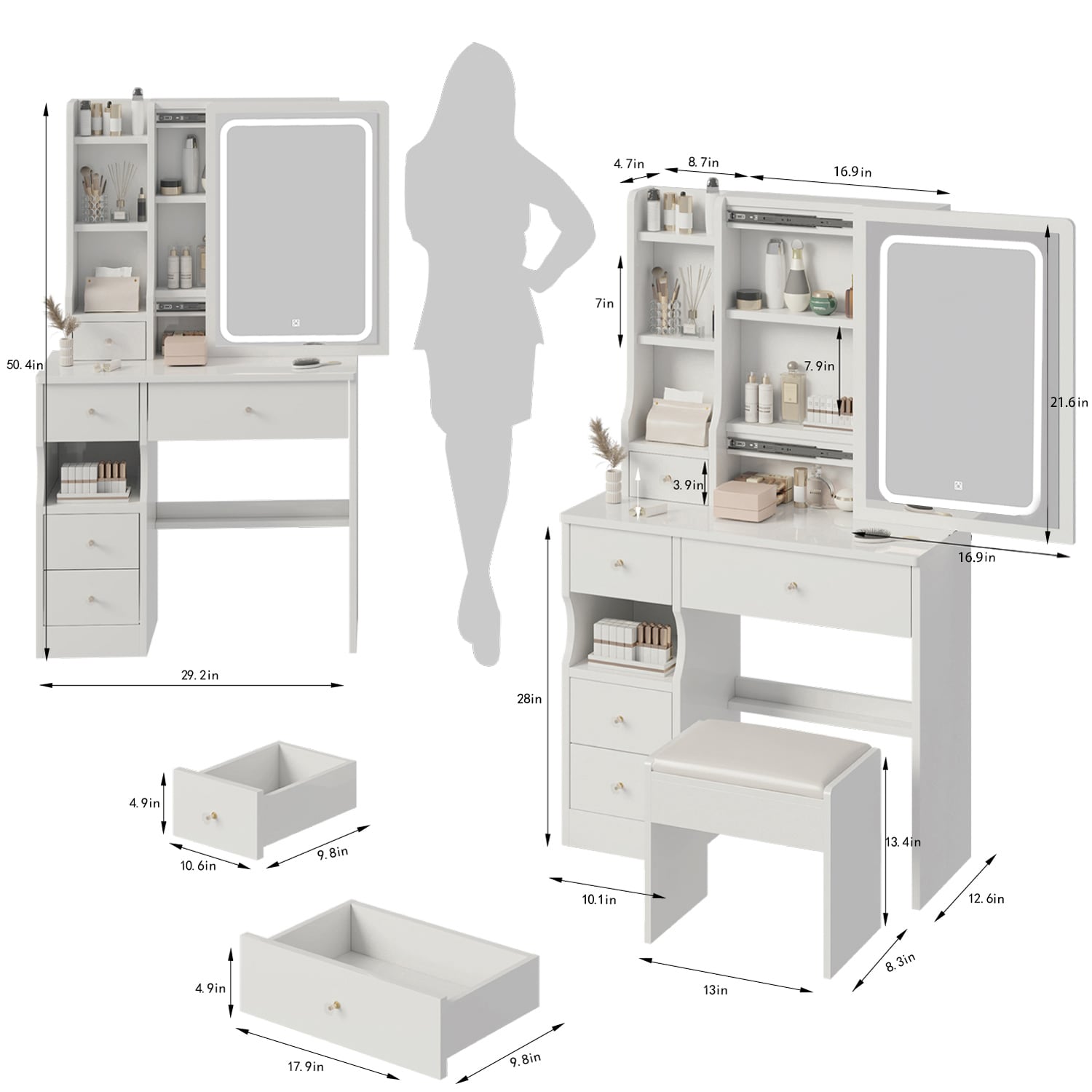  SZT-14 Bedroom-Vanities - View #5