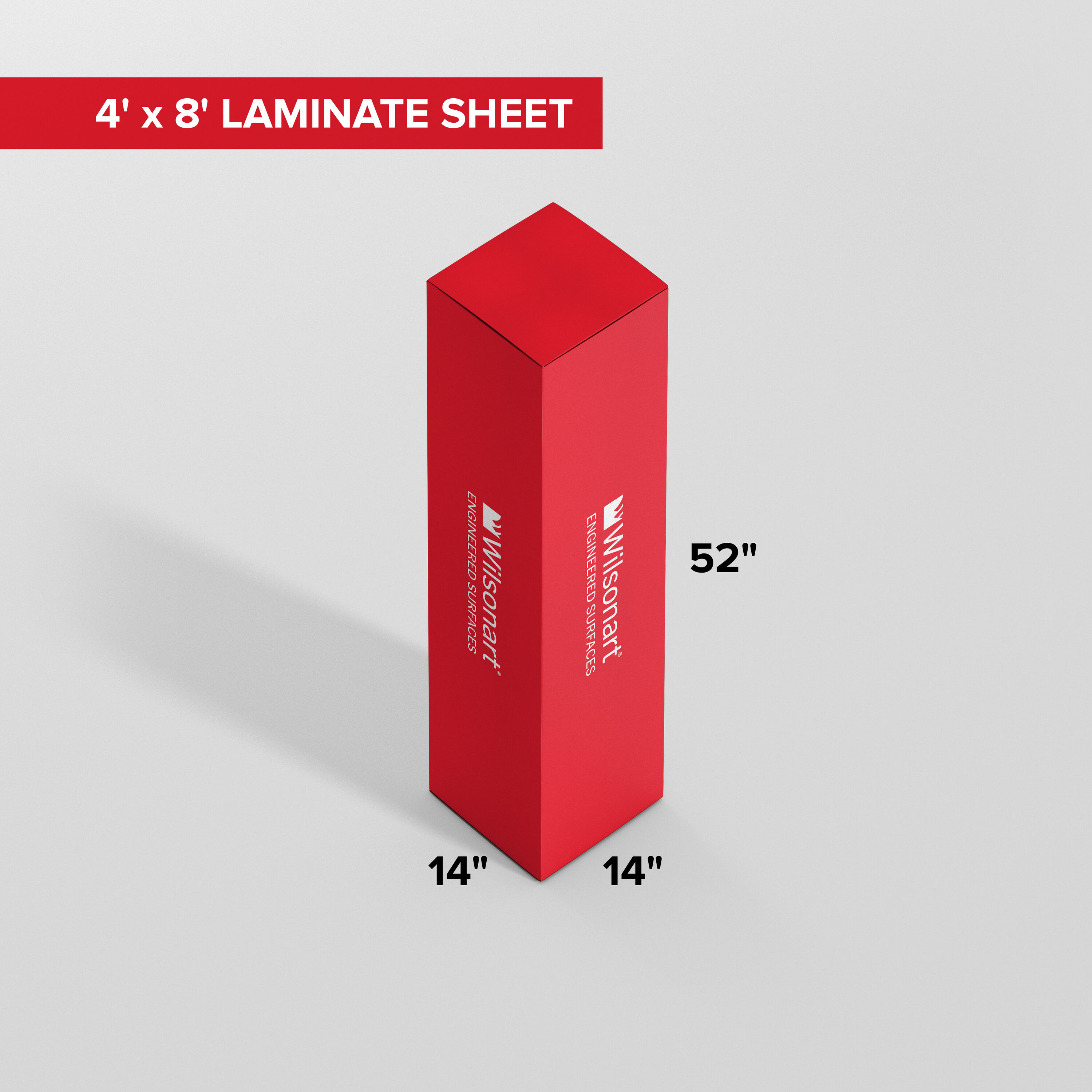 Wilsonart 3 ft. x 8 ft. Laminate Sheet in Landmark Wood with Premium SoftGrain Finish