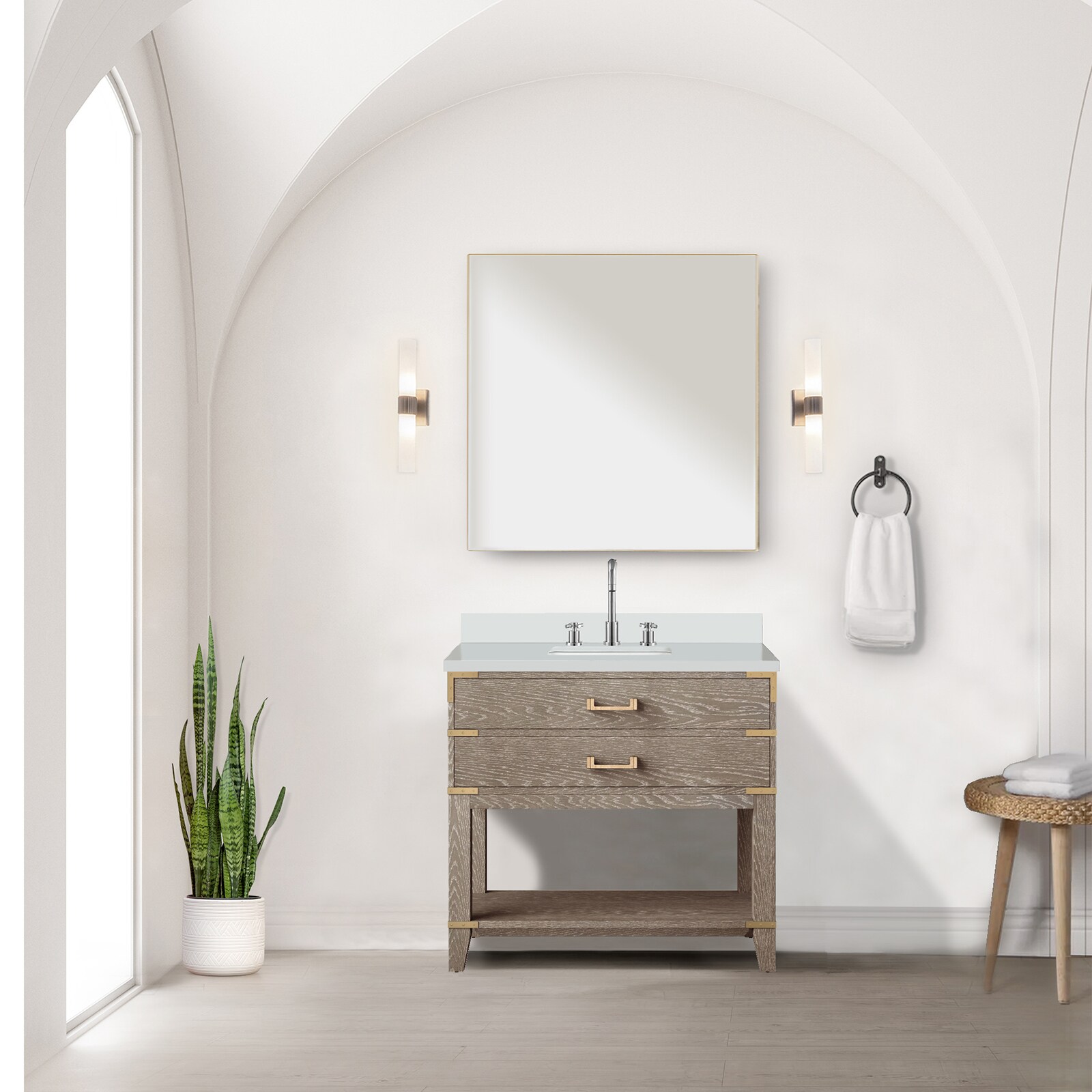 Lexora LVGR36SR200 Bath-Vanity-Combo - View #7