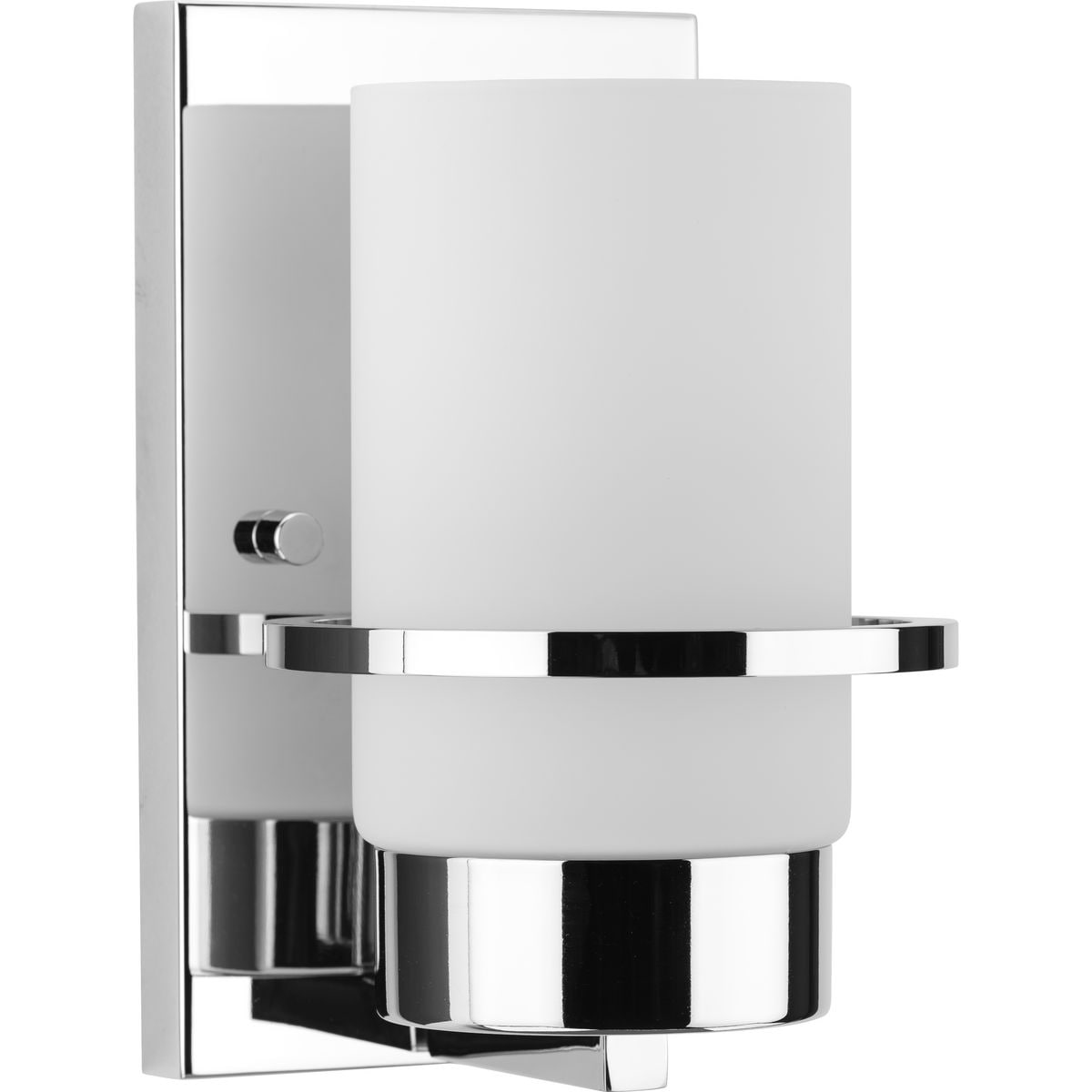 Progress Lighting P300413-015 Reiss 5.75-in 1 -Light Polished Chrome Modern/contemporary Vanity light