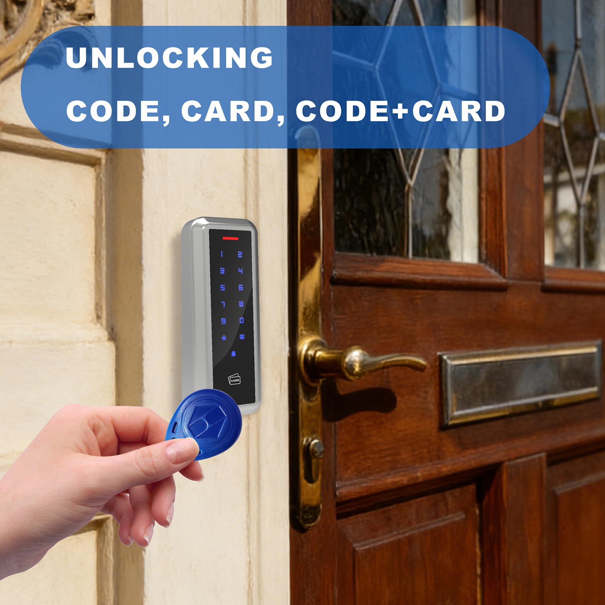 Adrinfly LAD0805D422 Electronic-Door-Locks - View #2