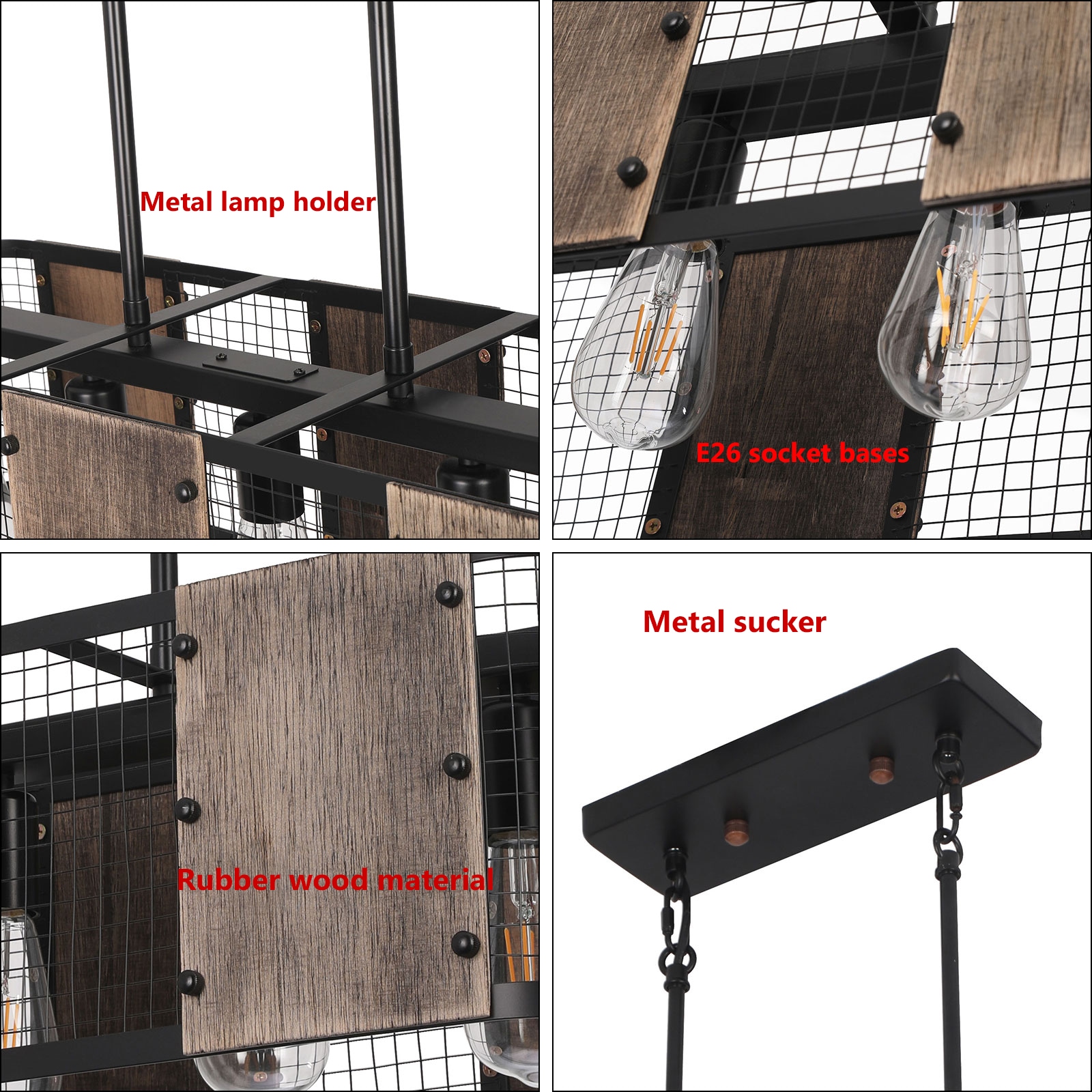 Oukaning HG-HCXLST-5469-US Pendant-Lights - View #6