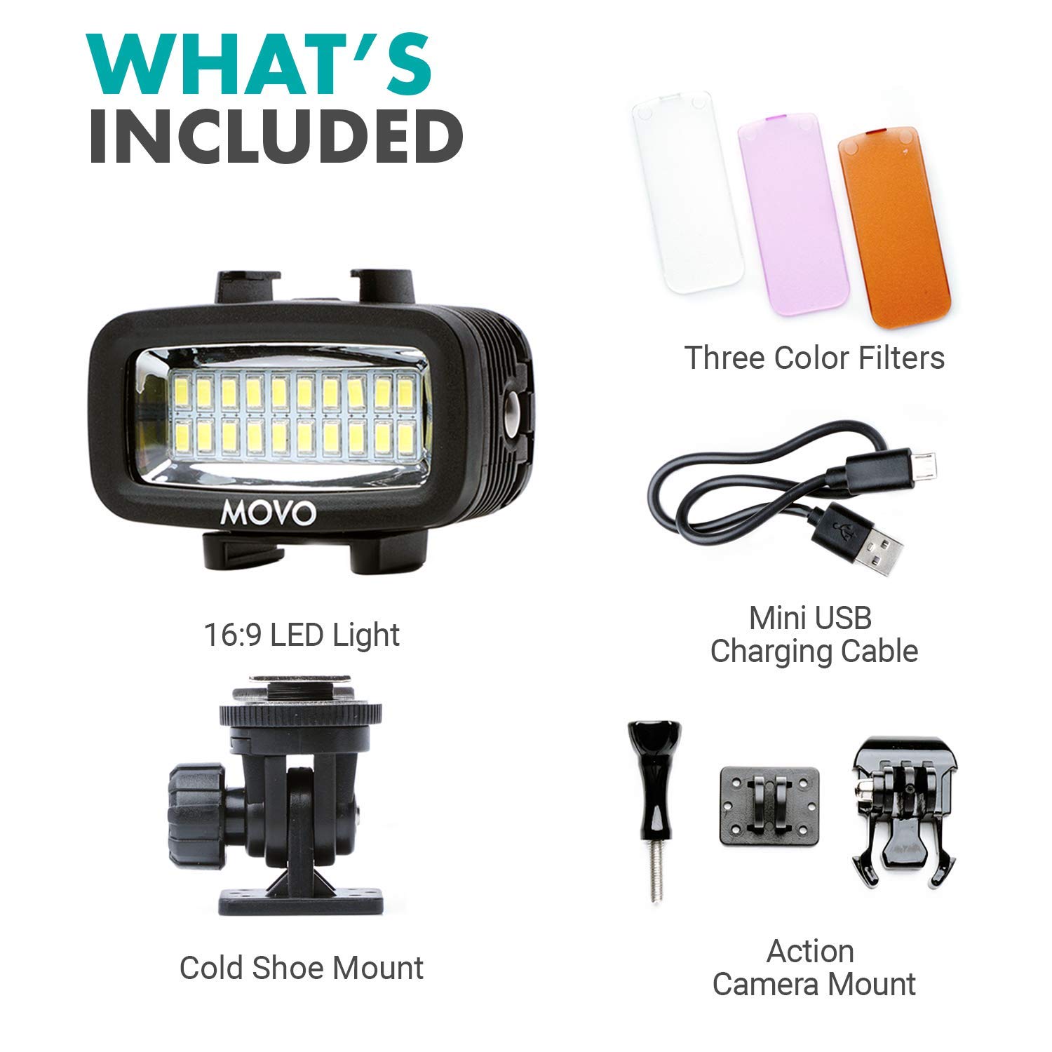 Movo LED-WP Smartphone-Camera-Accessories - View #2