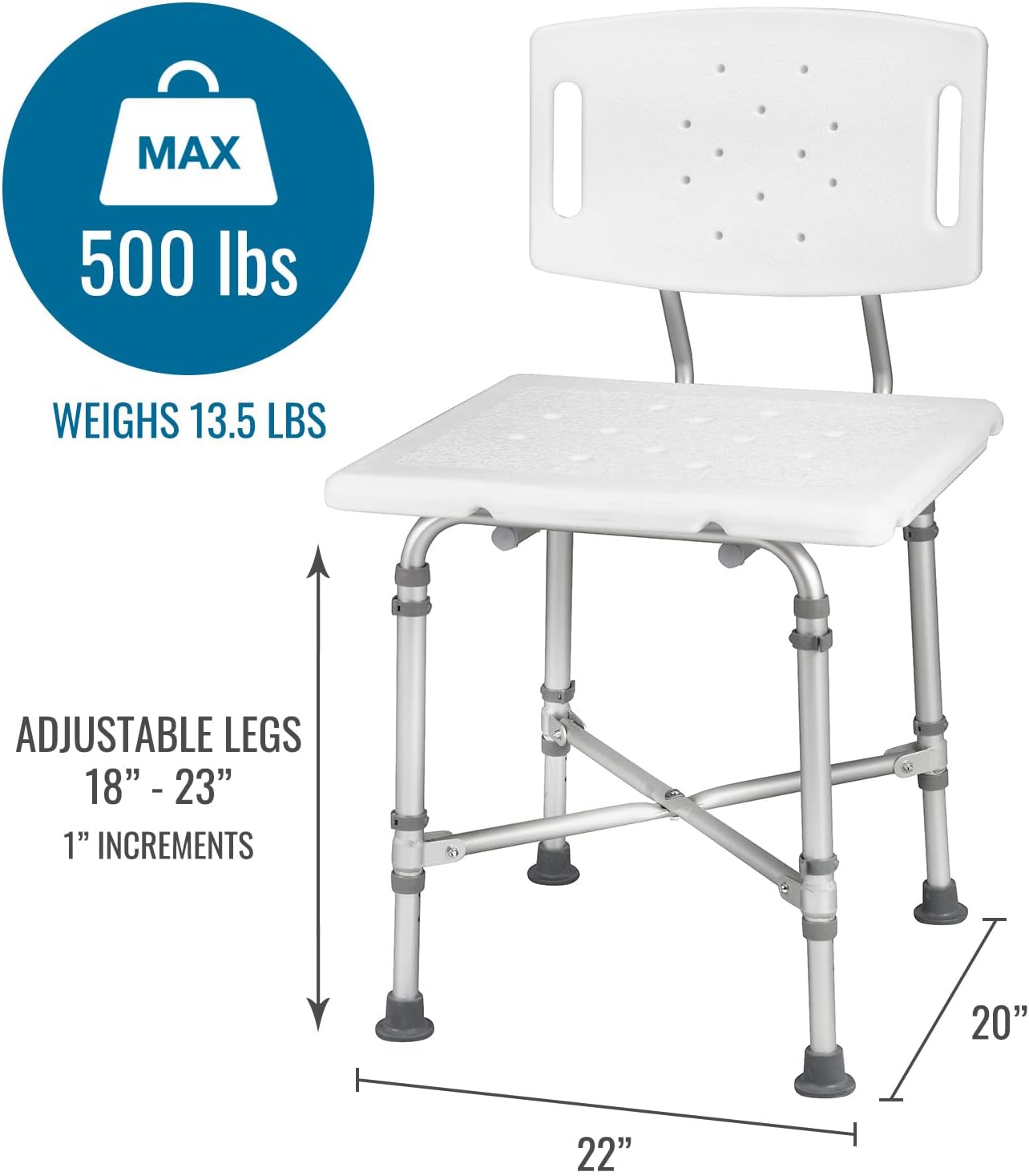 DMI 524-1816-1999 Bath-Safety-Seats-Benches - View #3