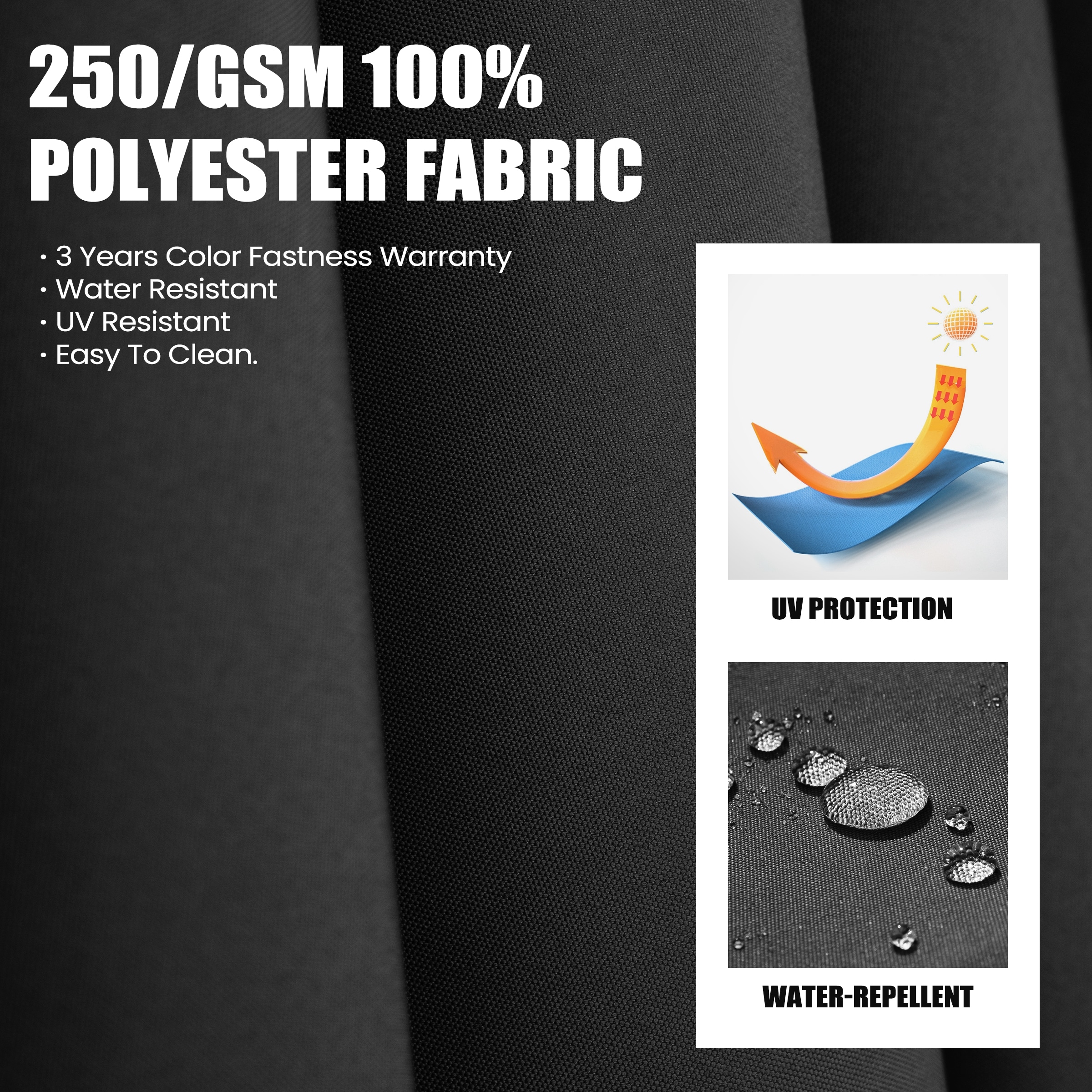 Crestlive Products CL-PU056BLK Umbrellas-2 - View #7