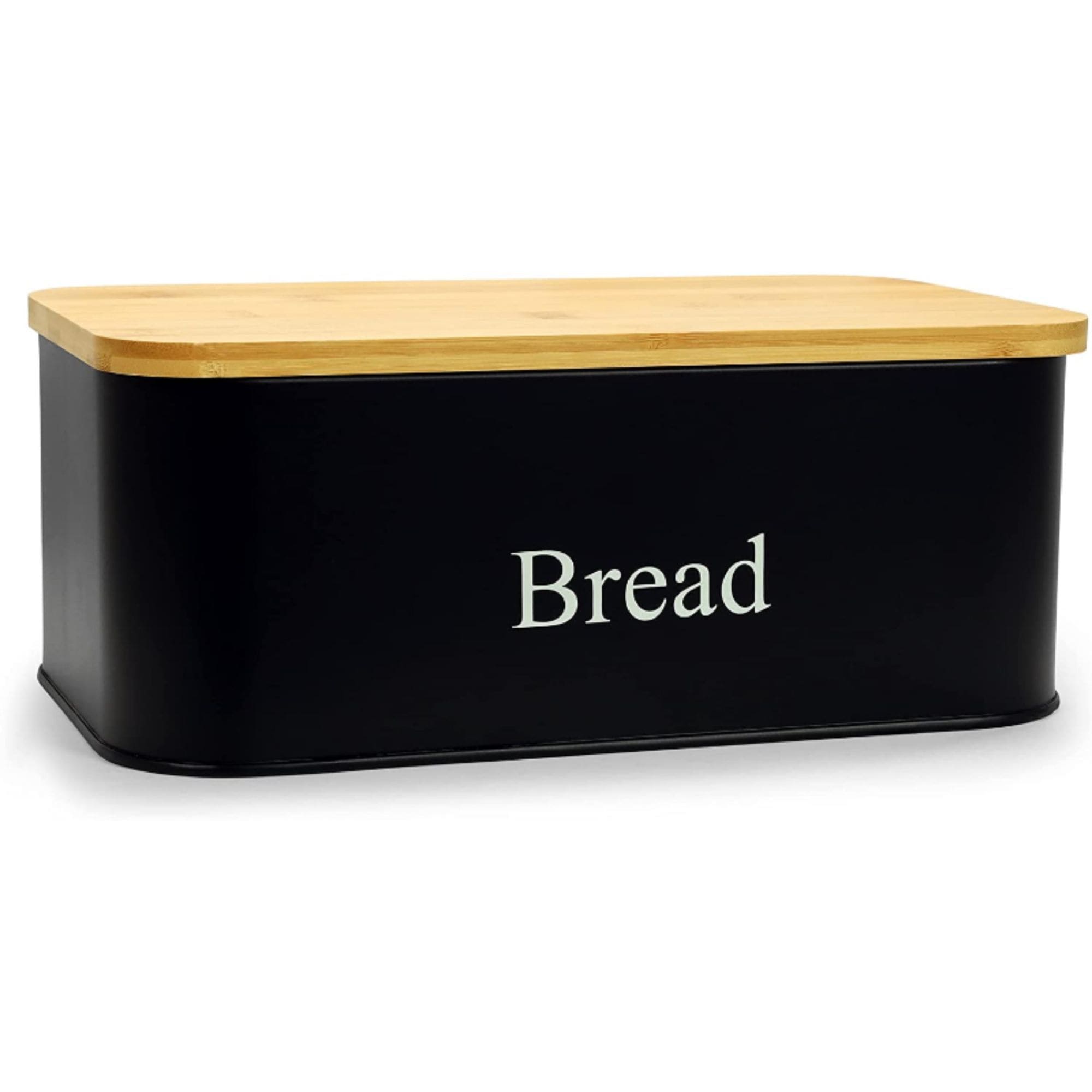 2 Pack Large Bread Box for Kitchen Countertop, Airtight Bread