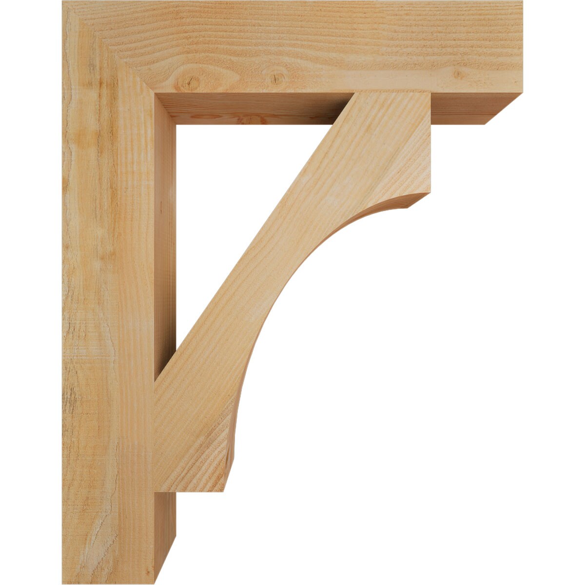 Ekena Millwork BKT06X30X38WTL05RDF Exterior-Brackets-Braces - View #3