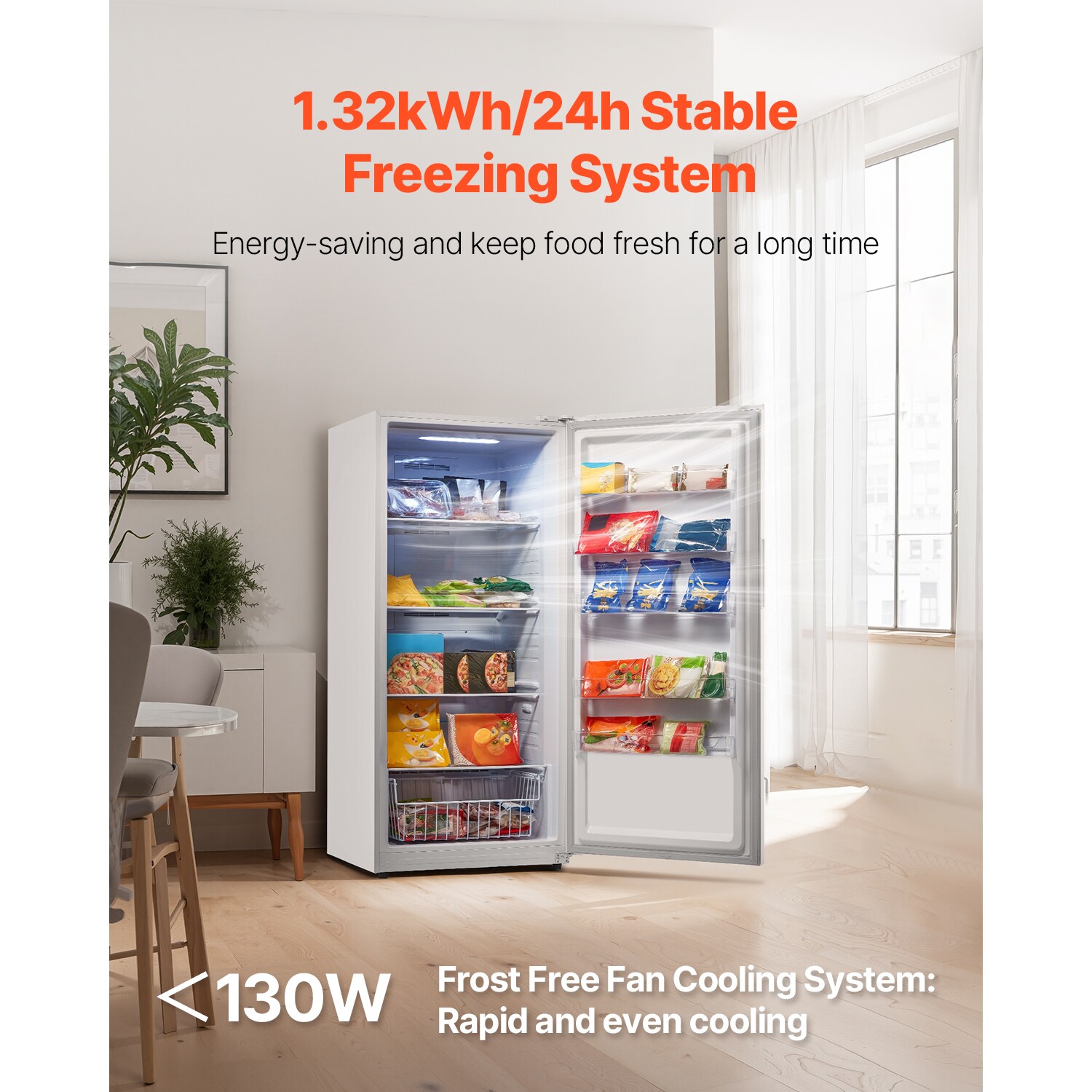 VEVOR SCLSLJDZSKLZ08251V1 Commercial-Refrigerators - View #2