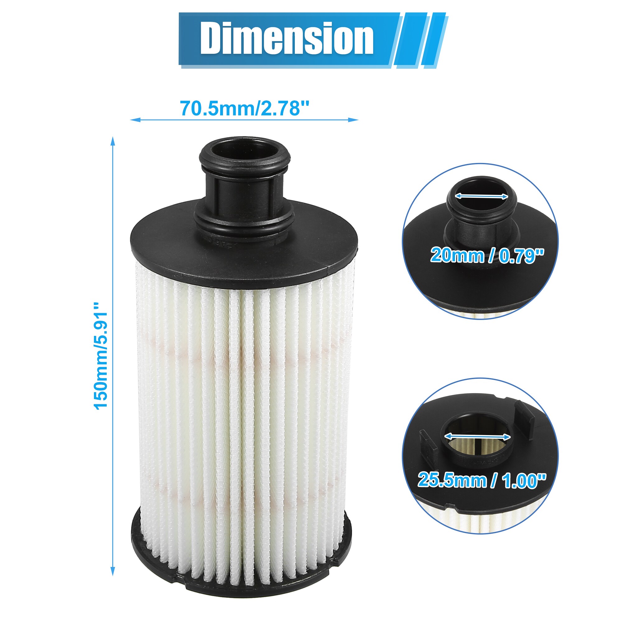 Unique Bargains S26011300UX2774 Ope-Oil-Filters - View #5