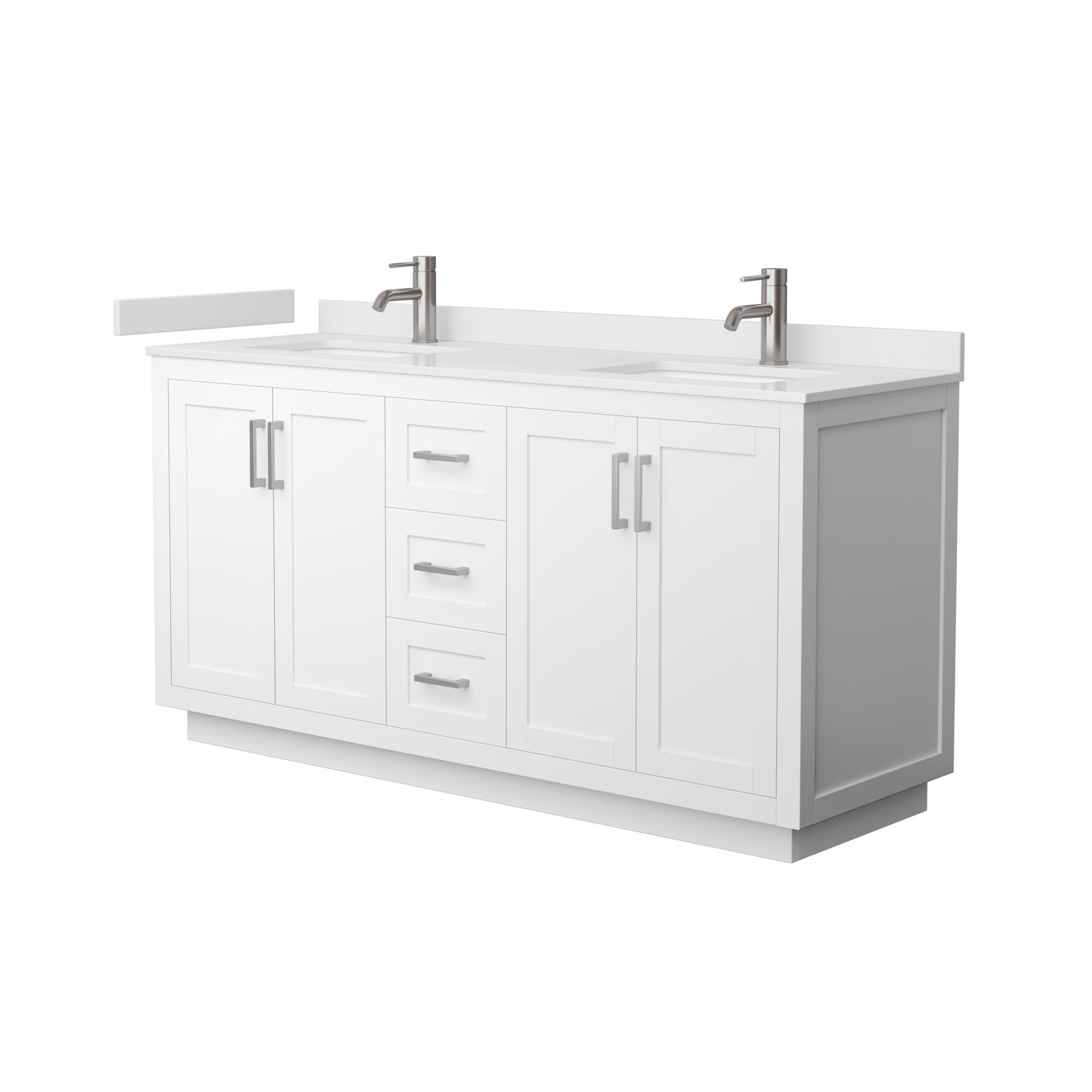 Wyndham Collection WCF292966DWHWCUNSMXX Bath-Vanity-Combo - View #2