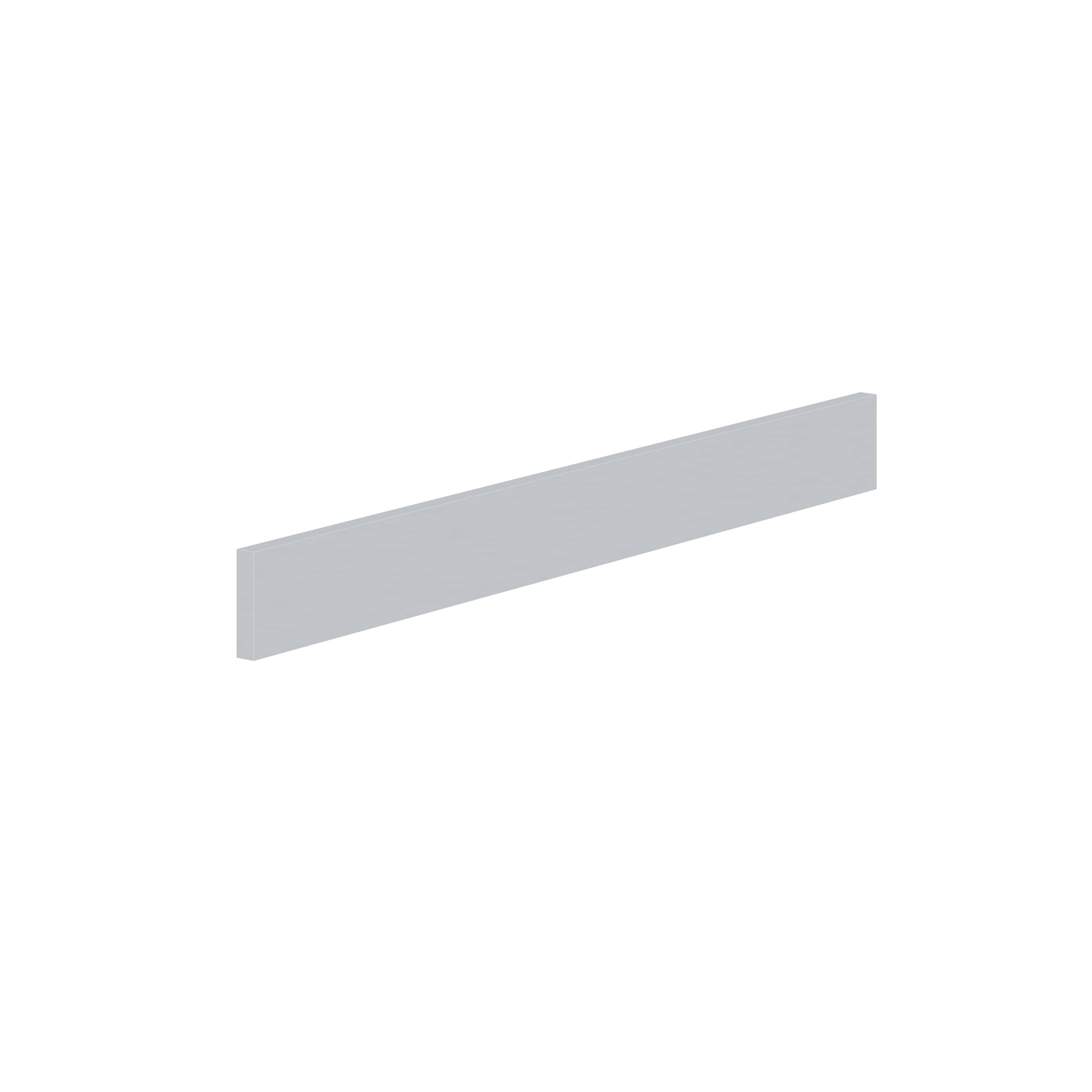 Hugo&Borg DSF330-CH Charlesberg Cabinet Fill Strip 3-in W x 30-in H x 0.63-in D Light Gray Laminate