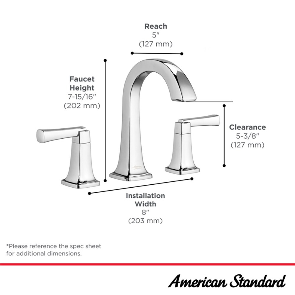 American Standard 7353801.GN0 Lavatory-Faucets - View #5