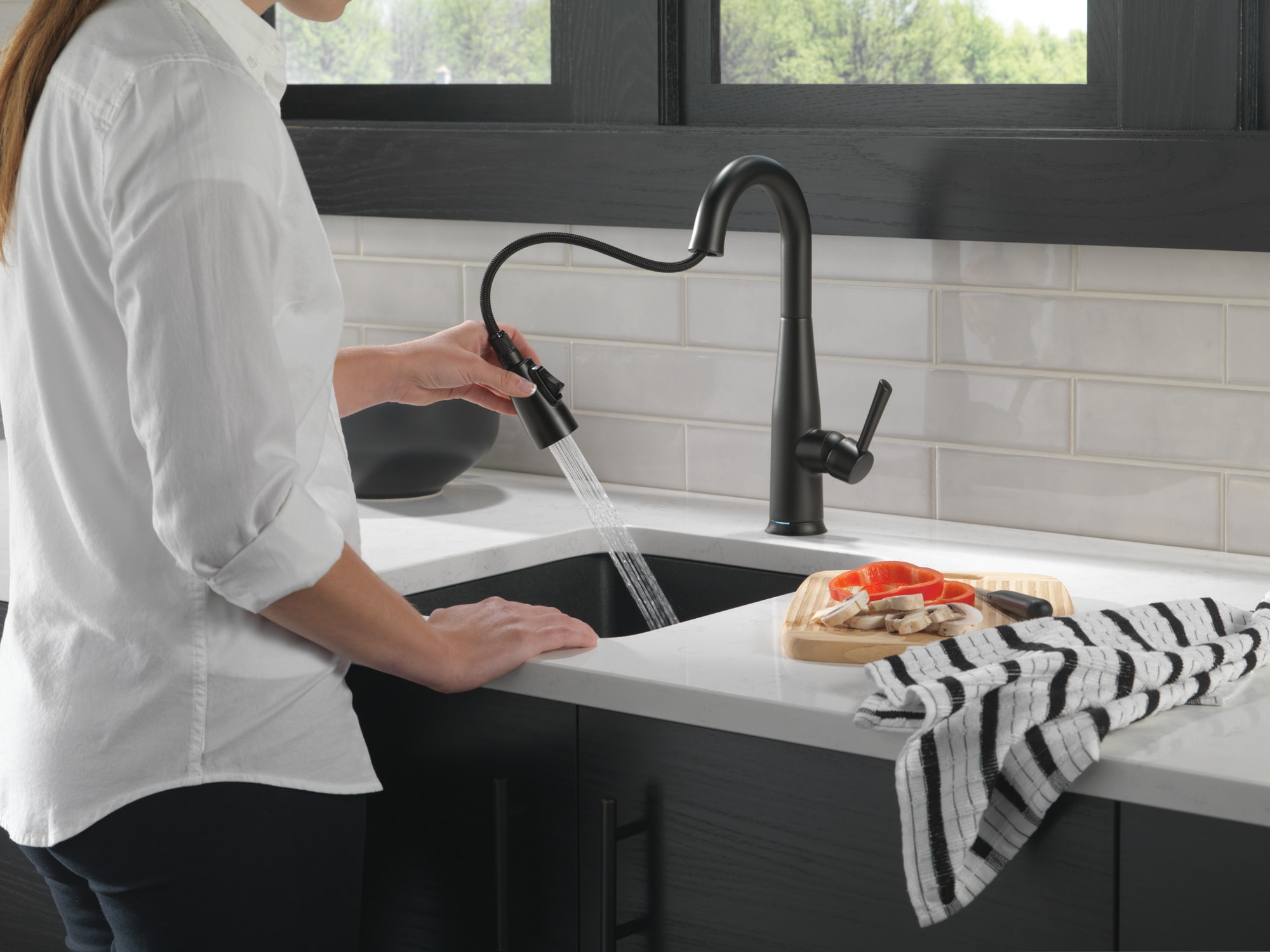 Delta 9913T-BL-DST Kitchen-Faucets - View #10