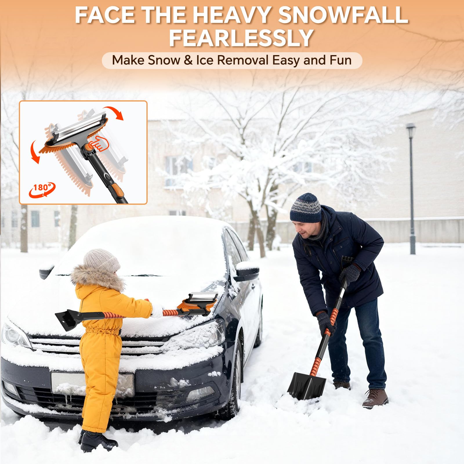 Afoxsos LAF1222W30 Snow-Shovels - View #6