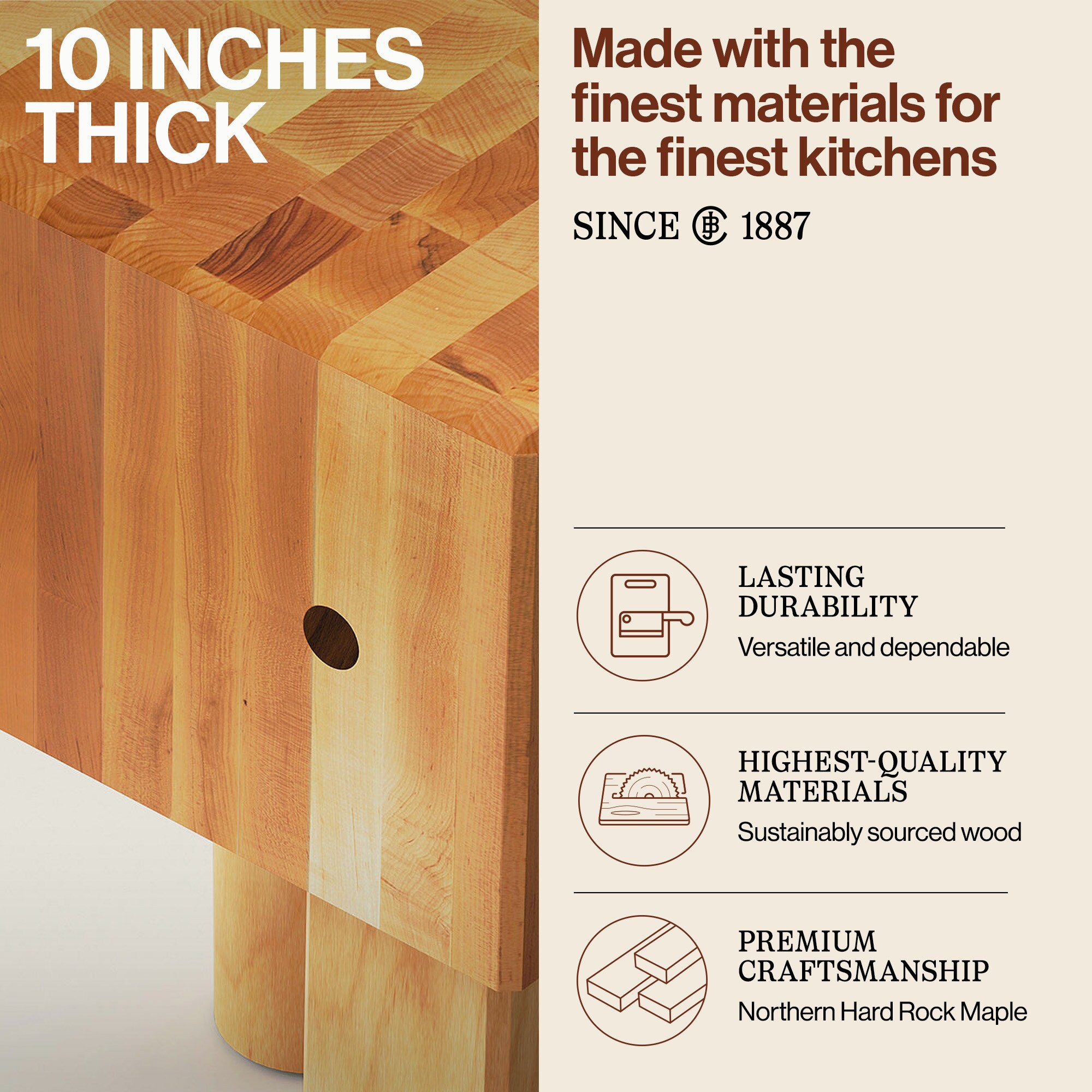 John Boos 323928 Kitchen-Furniture - View #3