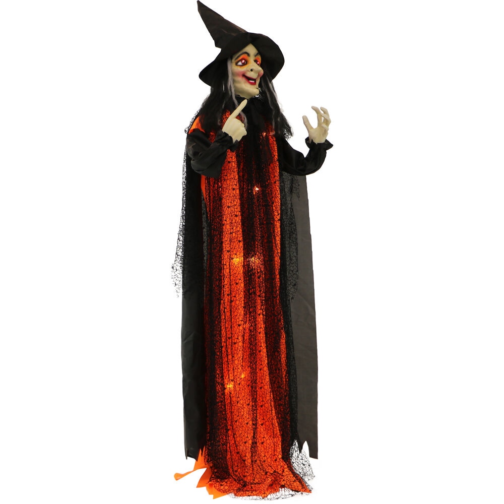 Haunted Hill Farm HHWITCH-21FLS Halloween-Animatronics - View #6