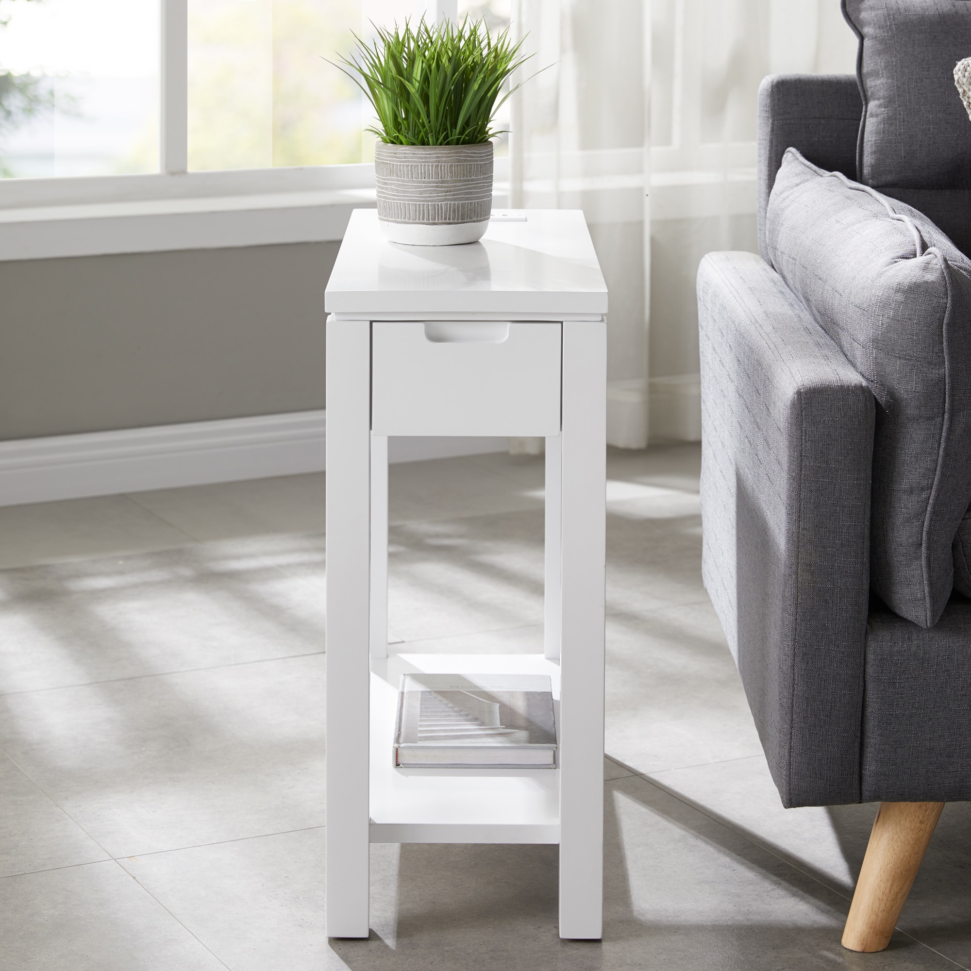 Leick Home 9080-WT End-Tables - View #4