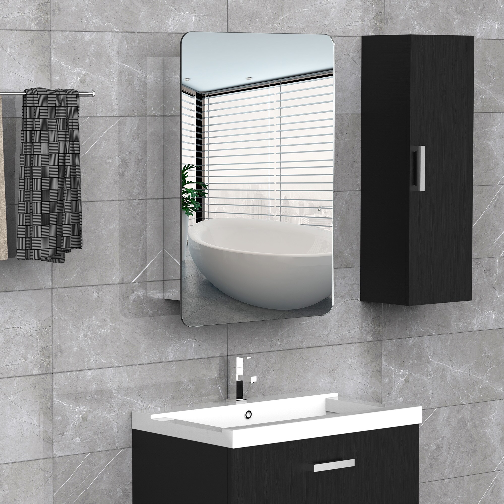 Forclover HBV-AO1215 Bathroom-Medicine-Cabinets - View #2