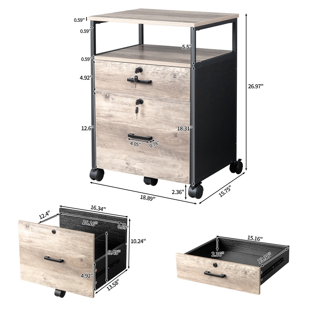 Winado LO1G52003373 Filing-Cabinets - View #2