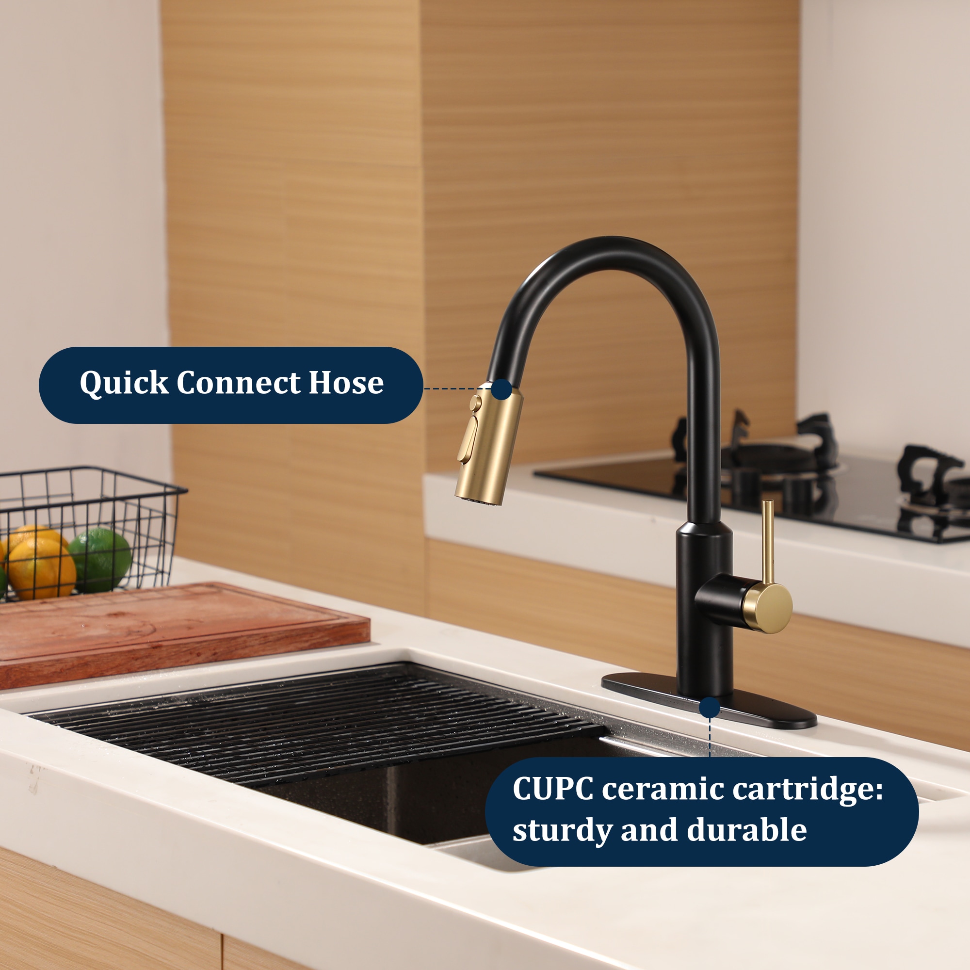 Clihome DG-KF03LSJ Kitchen-Faucets - View #10