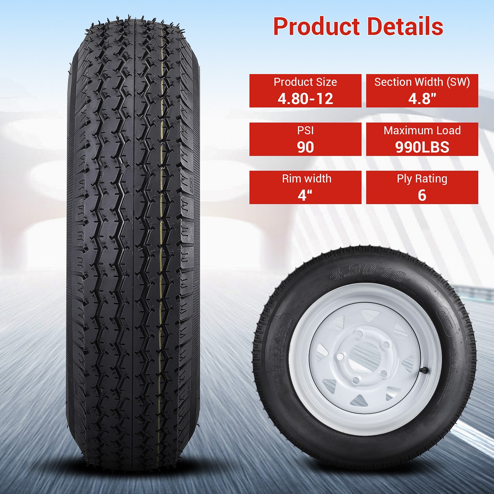 Garvee WGPAU-0FQP3MUO Ope-Wheels-And-Tires - View #6