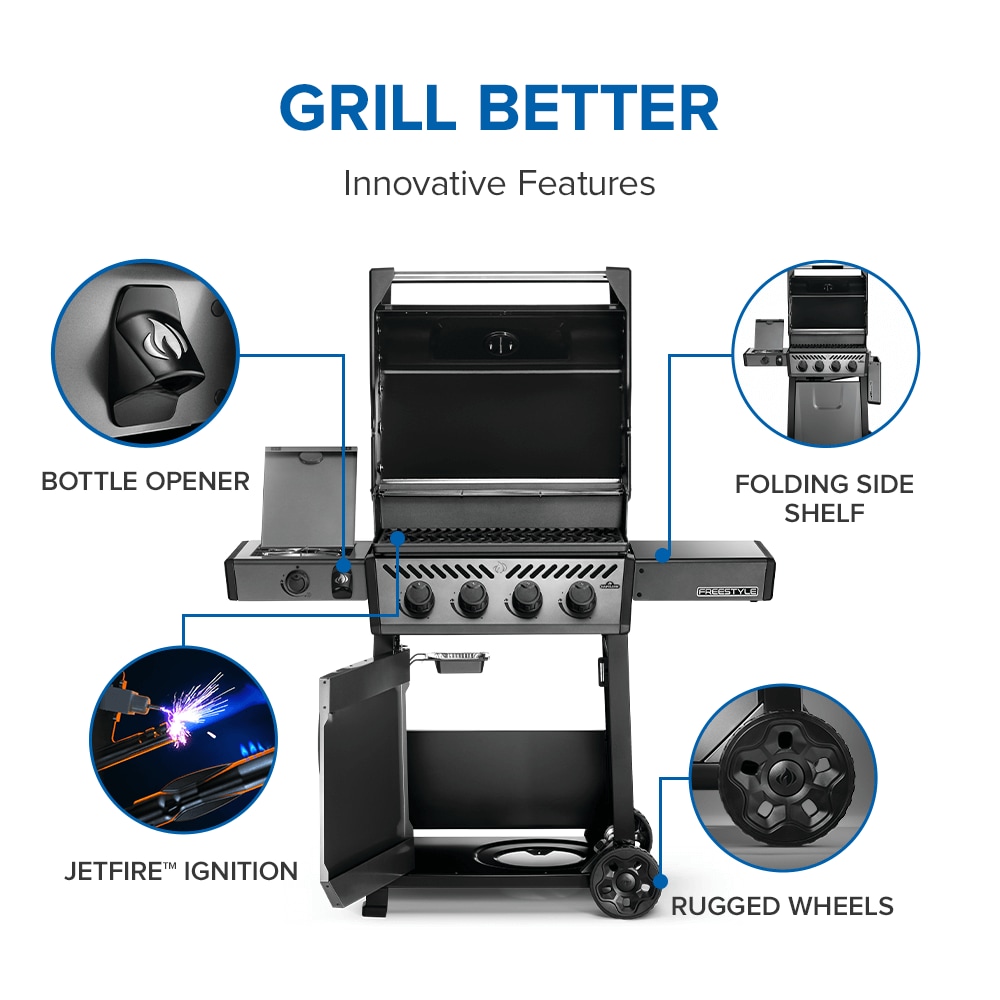 NAPOLEON F425DSBPGT-ECP Gas-Grill - View #5