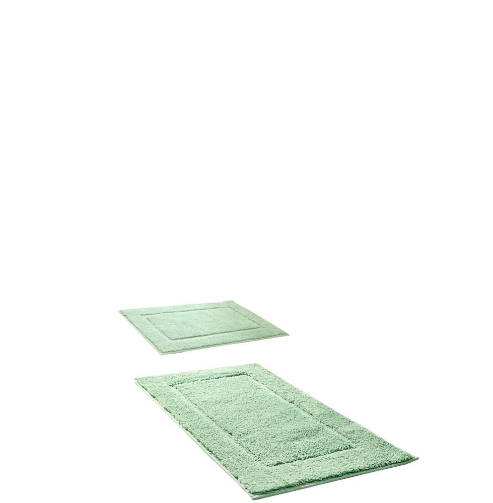 Polyester 2 Piece Bath Rug Set - Beige