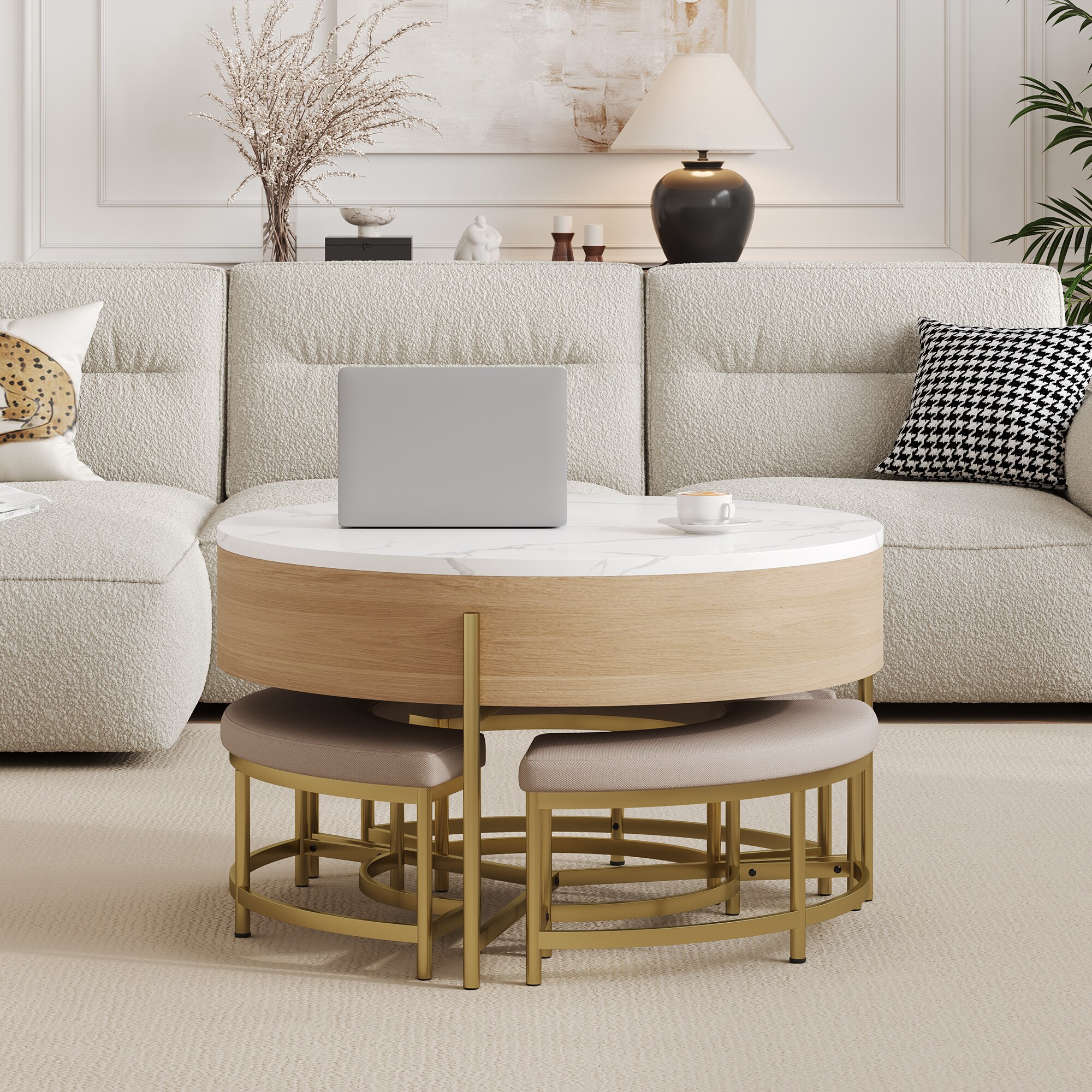 ModernLuxe L3P-CH265770AAK Coffee-Tables - View #2