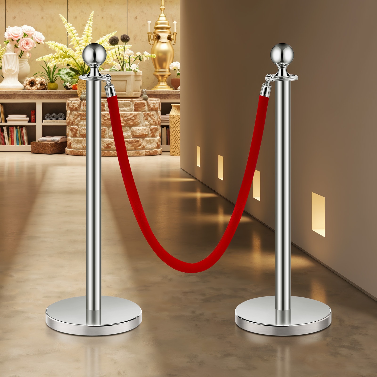 VEVOR QTGLZDSDYSHROLPEMV0 Commericial-Crowd-Control-Barriers - View #2