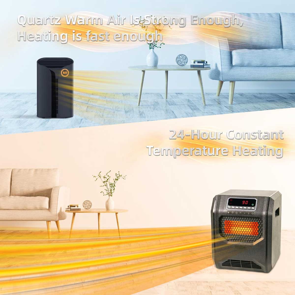 Aoibox LAB1124H14 Portable-Electric-Heat - View #6