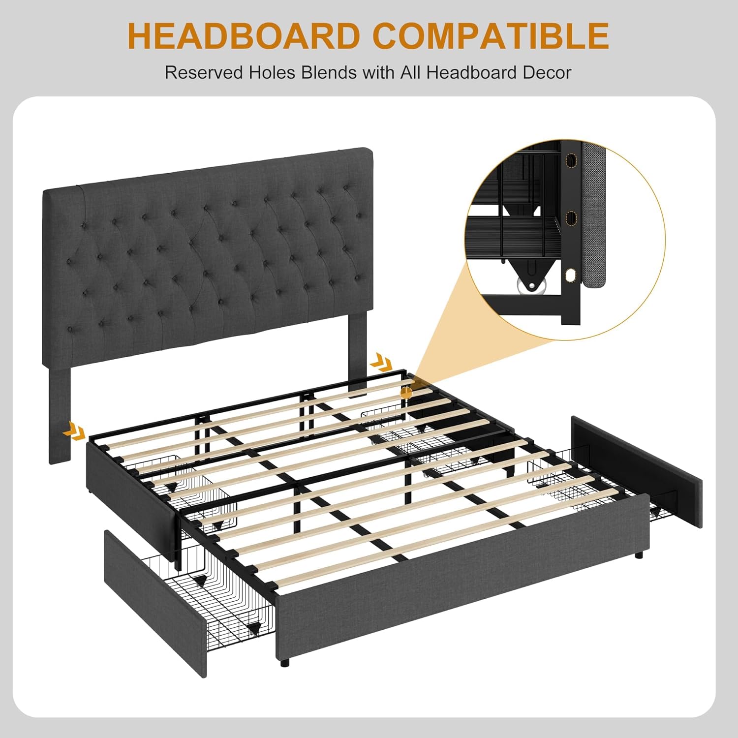 Qeetex LHF-BED-PHO-14YZUJ1V beds - View #6