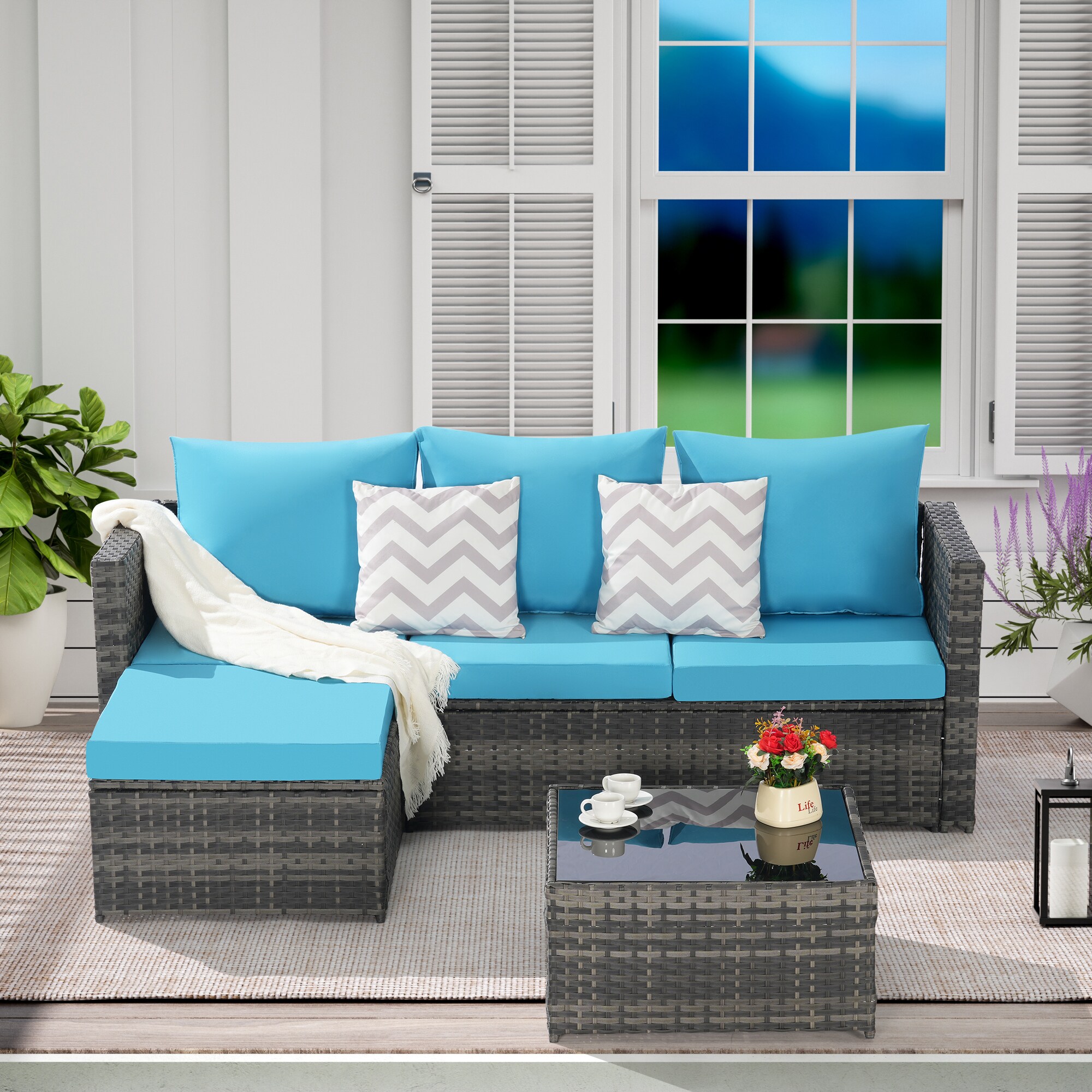 SINOFURN SYB670035BL Patio-Sofas-Daybeds - View #9