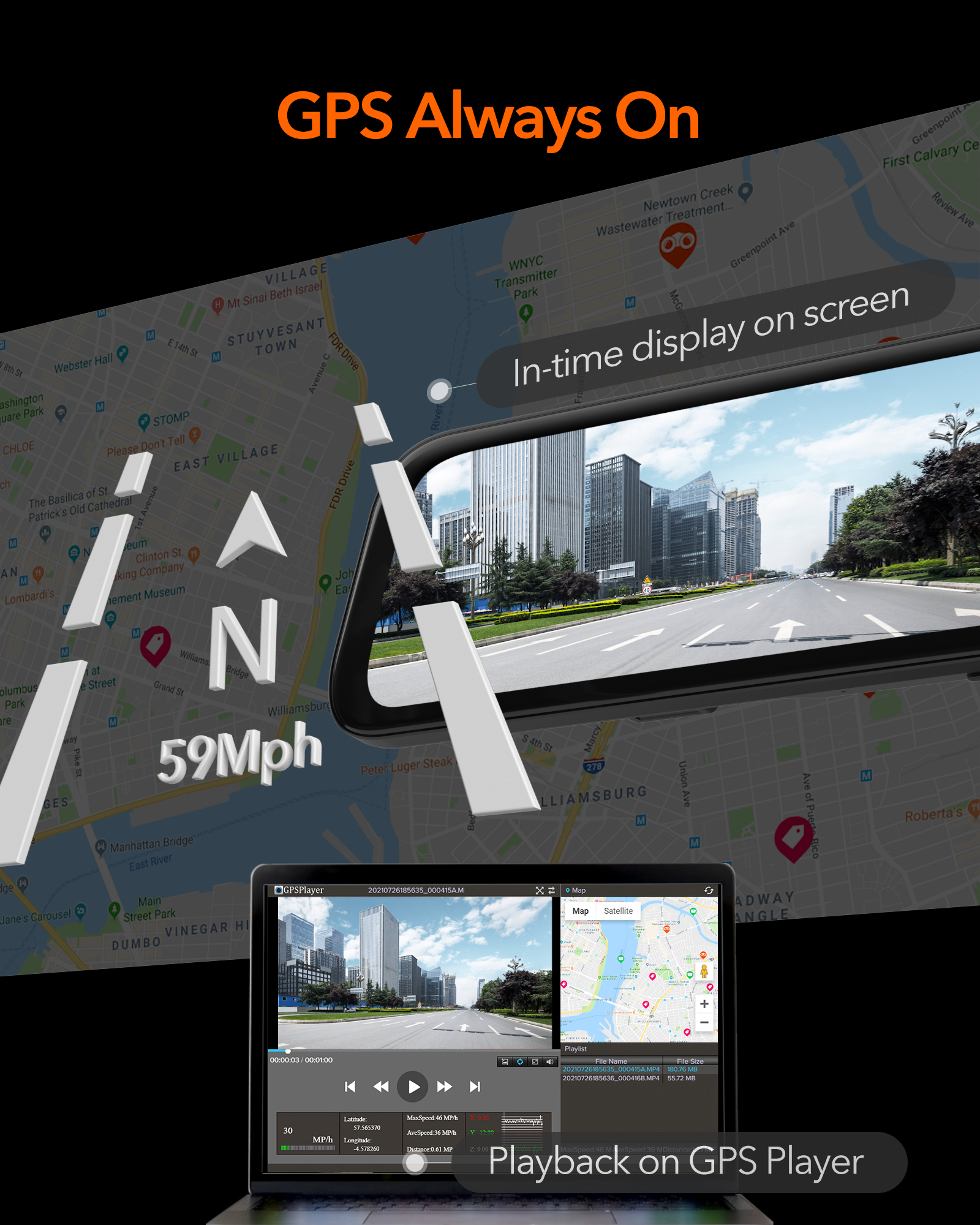 WOLFBOX HOGO1406 Dash-Cams - View #2