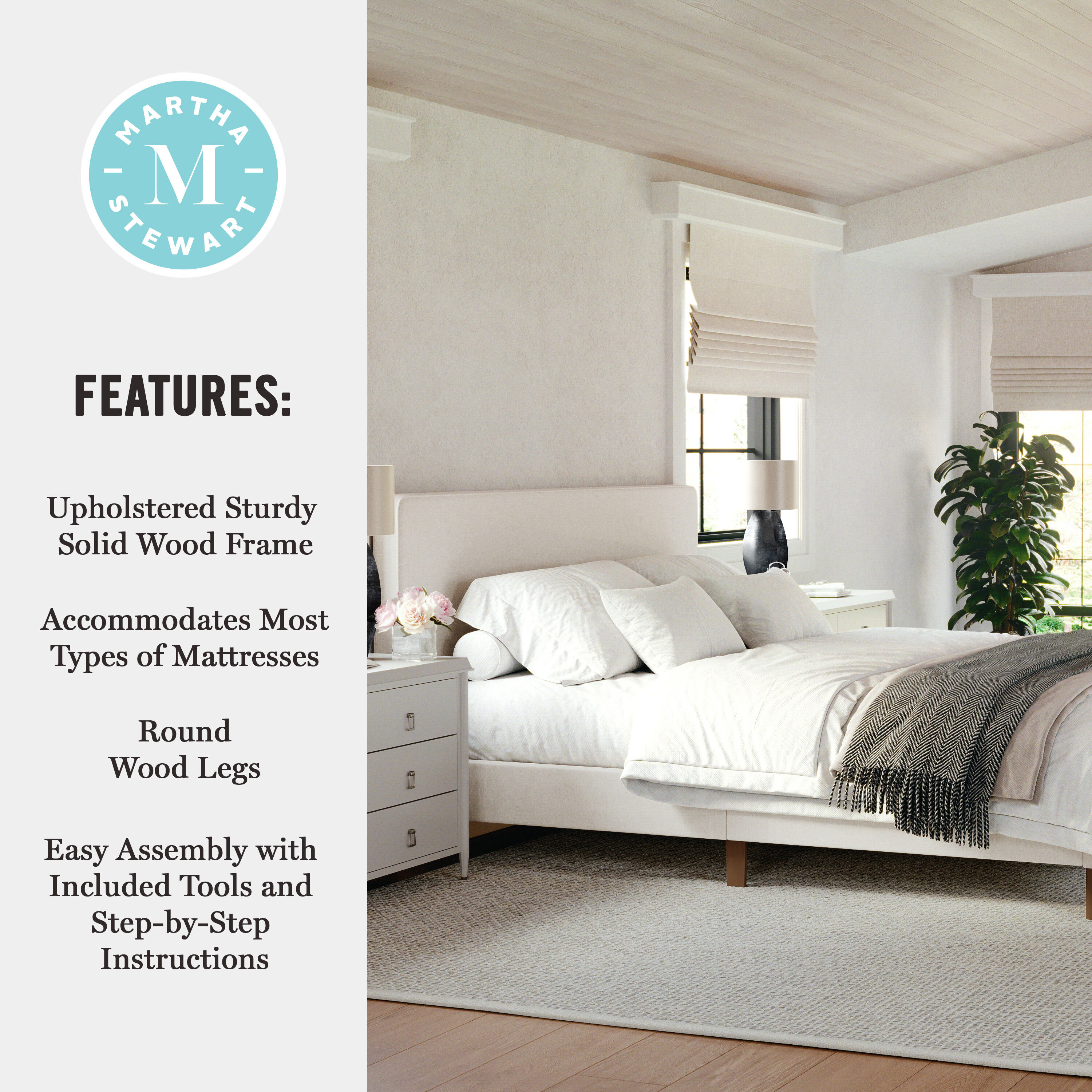 Martha Stewart 196861067327 beds - View #4