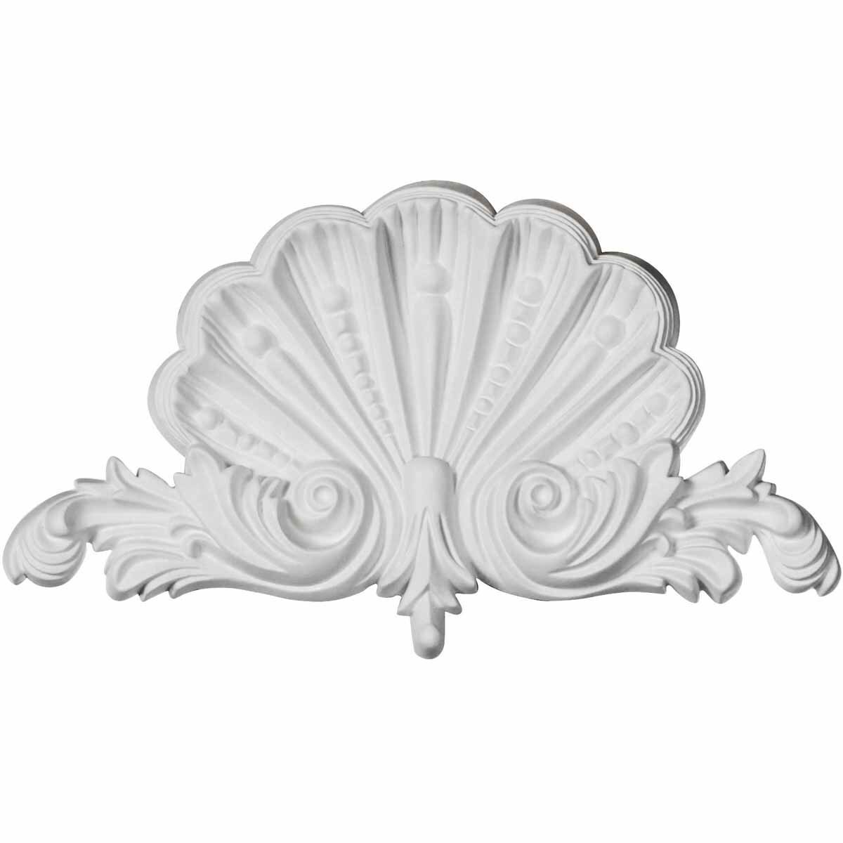 Ekena Millwork ONL09X06X01CO Cosmo 9.375-Inches W x 5.5-Inches H Primed Applique