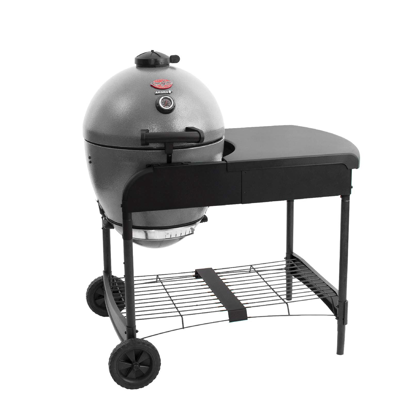dikte Druppelen dok Char-Griller AKORN Kamado Grill on Cart, Ash 20-in W Ash Kamado Charcoal  Grill in the Charcoal Grills department at Lowes.com