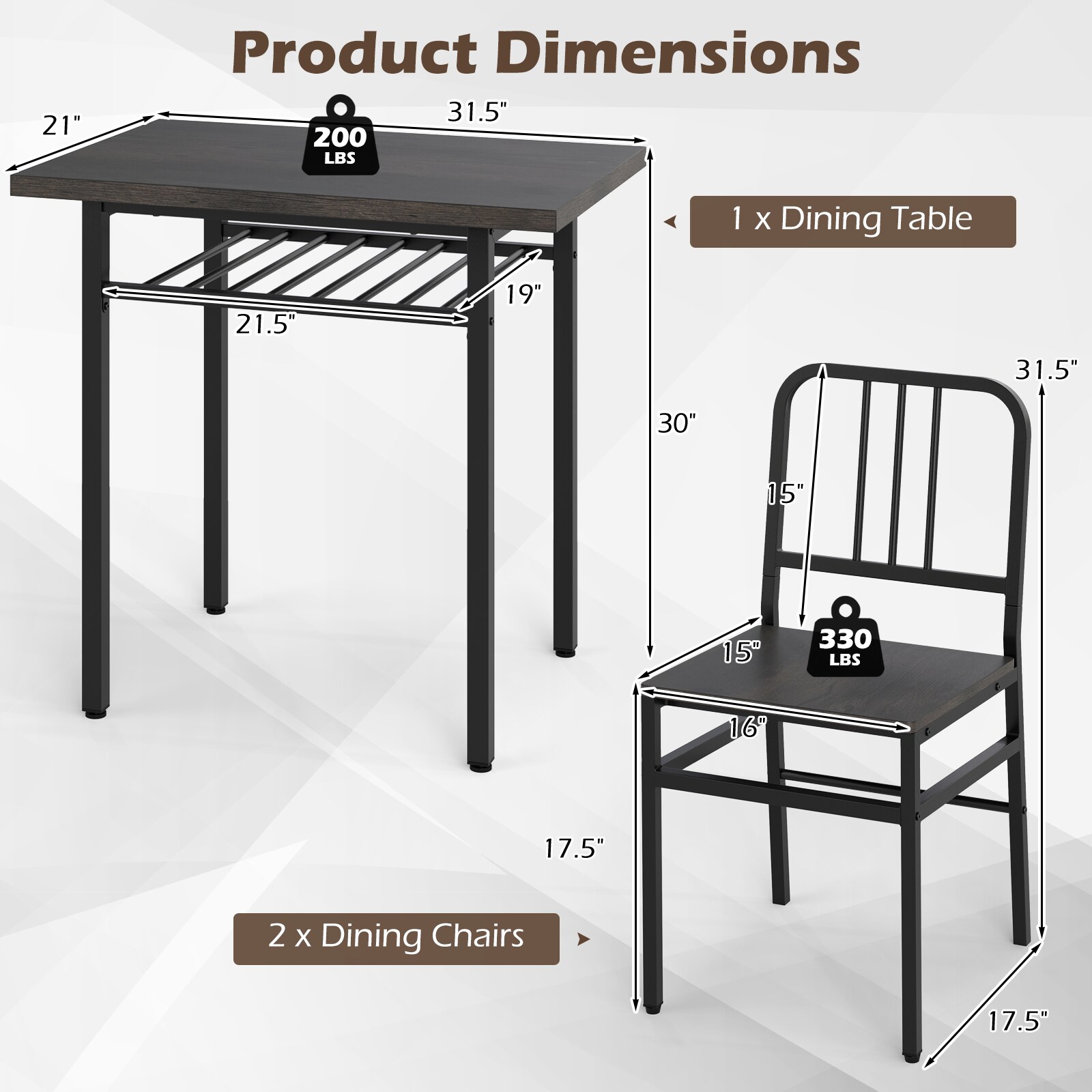 Slickblue D-CO-RG62321VJ Dining-Sets - View #7