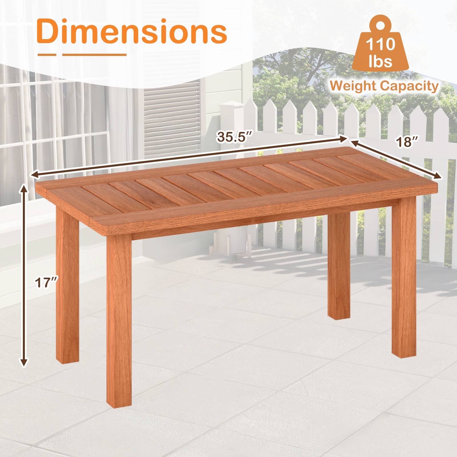 YERIVA O13373DH Patio-Tables - View #3