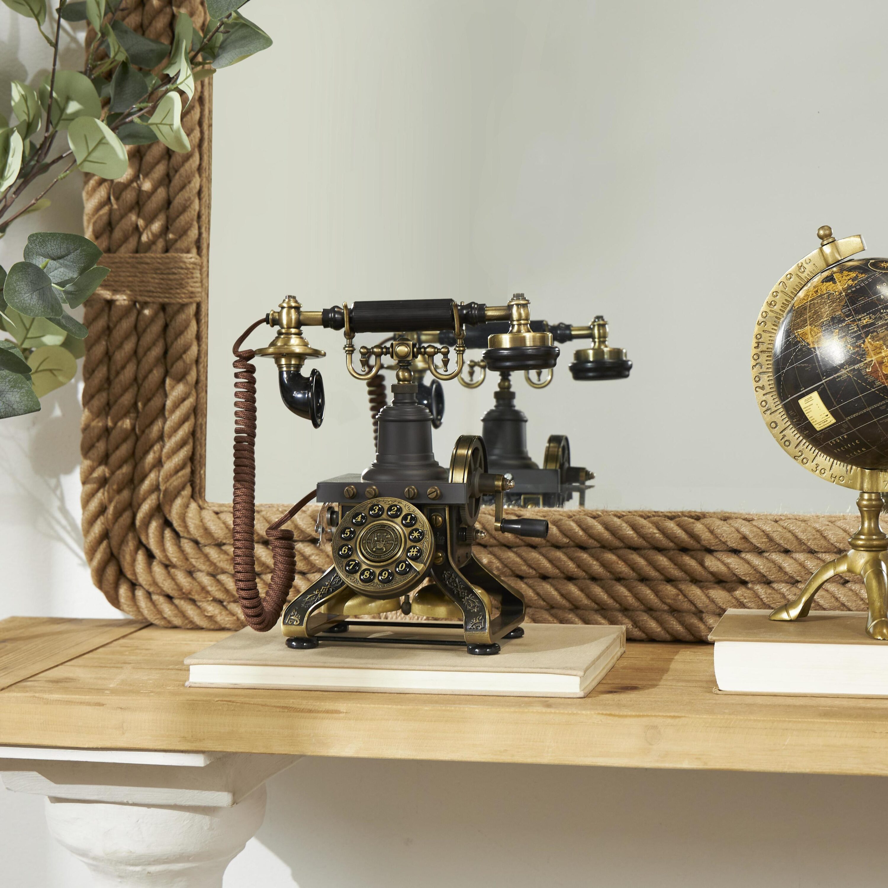 Grayson Lane 62623 Black Brass Art deco Sculpture