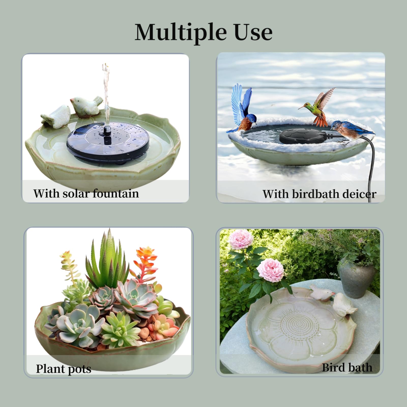 Afoxsos LAF1211B06 birdbaths - View #8