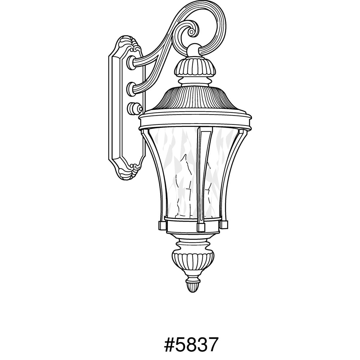 Nottington Bronze 26" Outdoor Wall Lantern Sconce