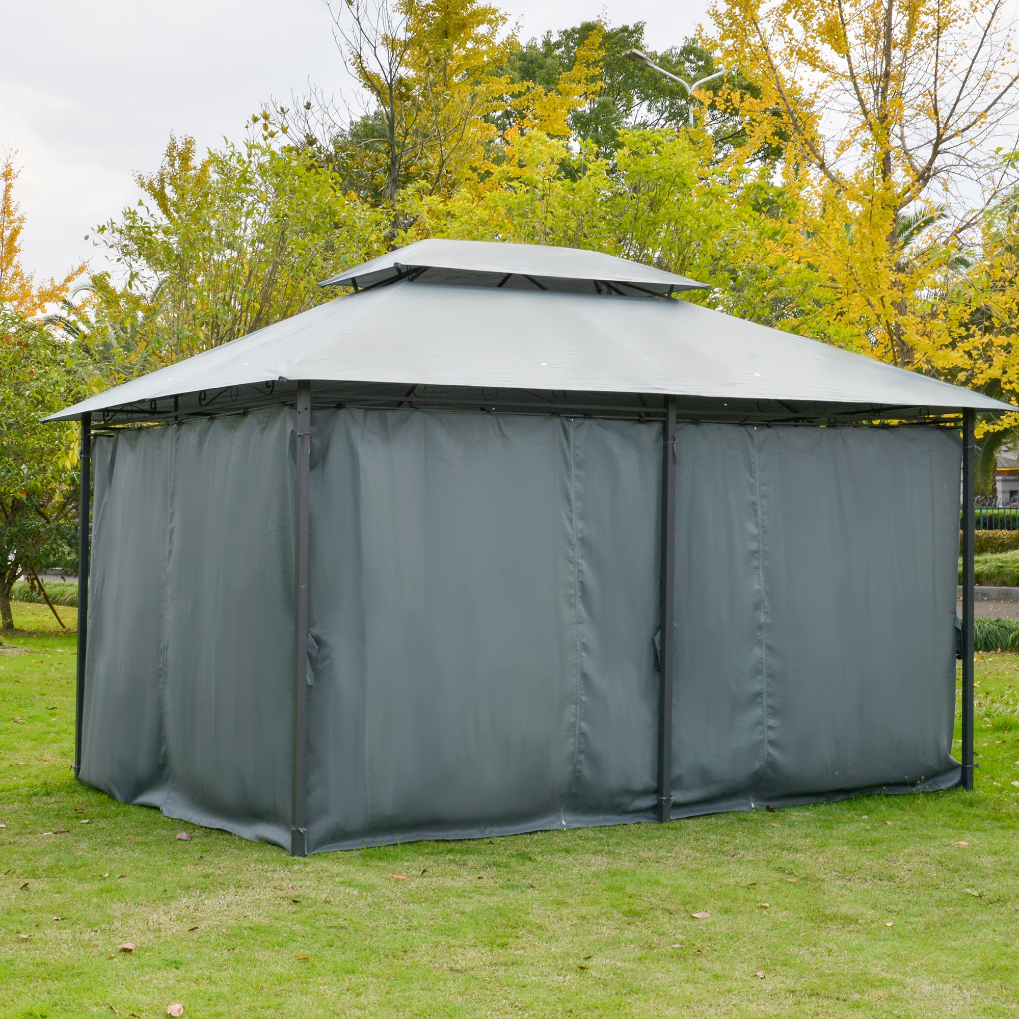 ToolCat BZ2-16-PW Wood-Resin-Gazebos - View #3