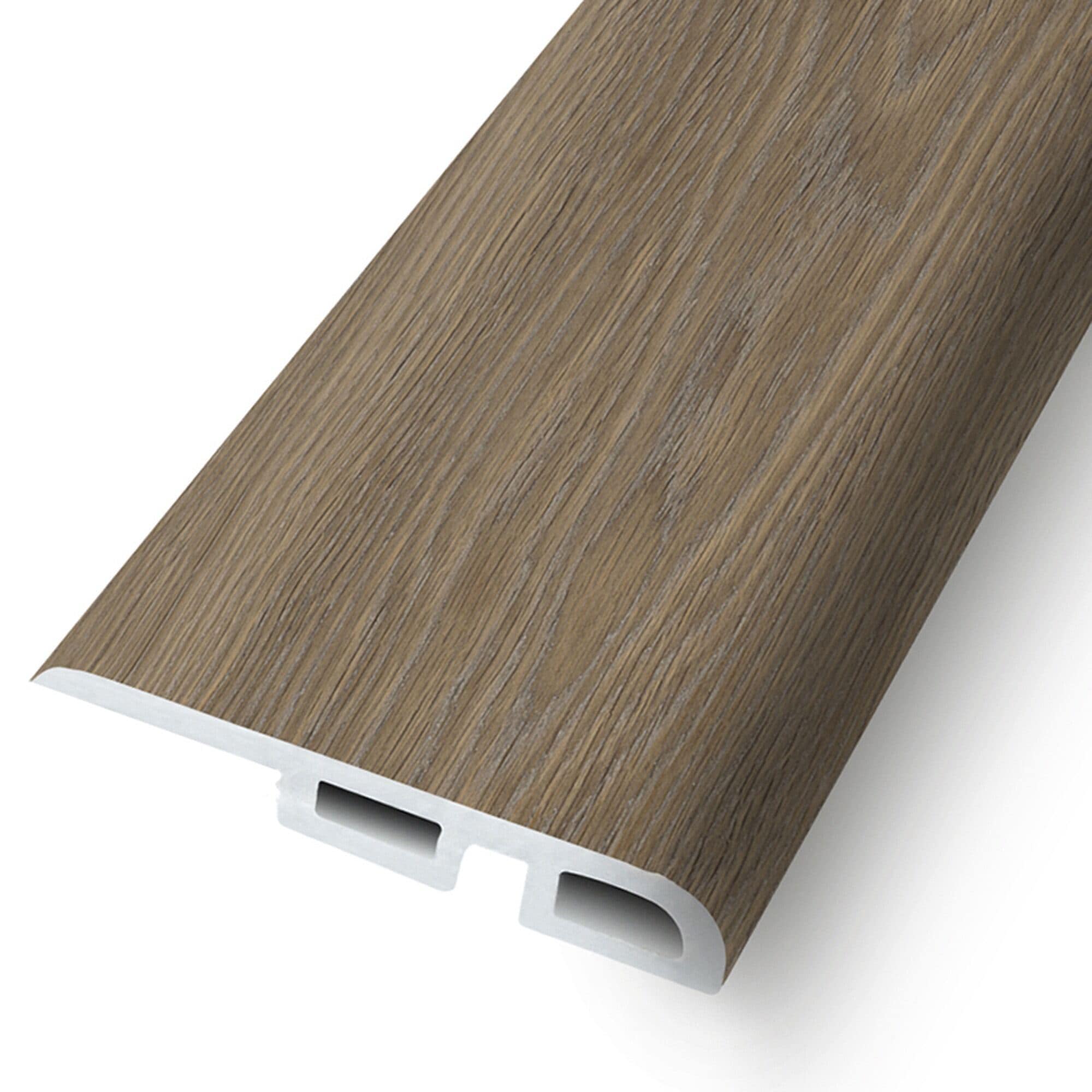 Element Flooring HZSPC10FR Renaissance Bramble Prefinished 0.39-in T x 1.69-in W x 94-in L Vinyl Reducer