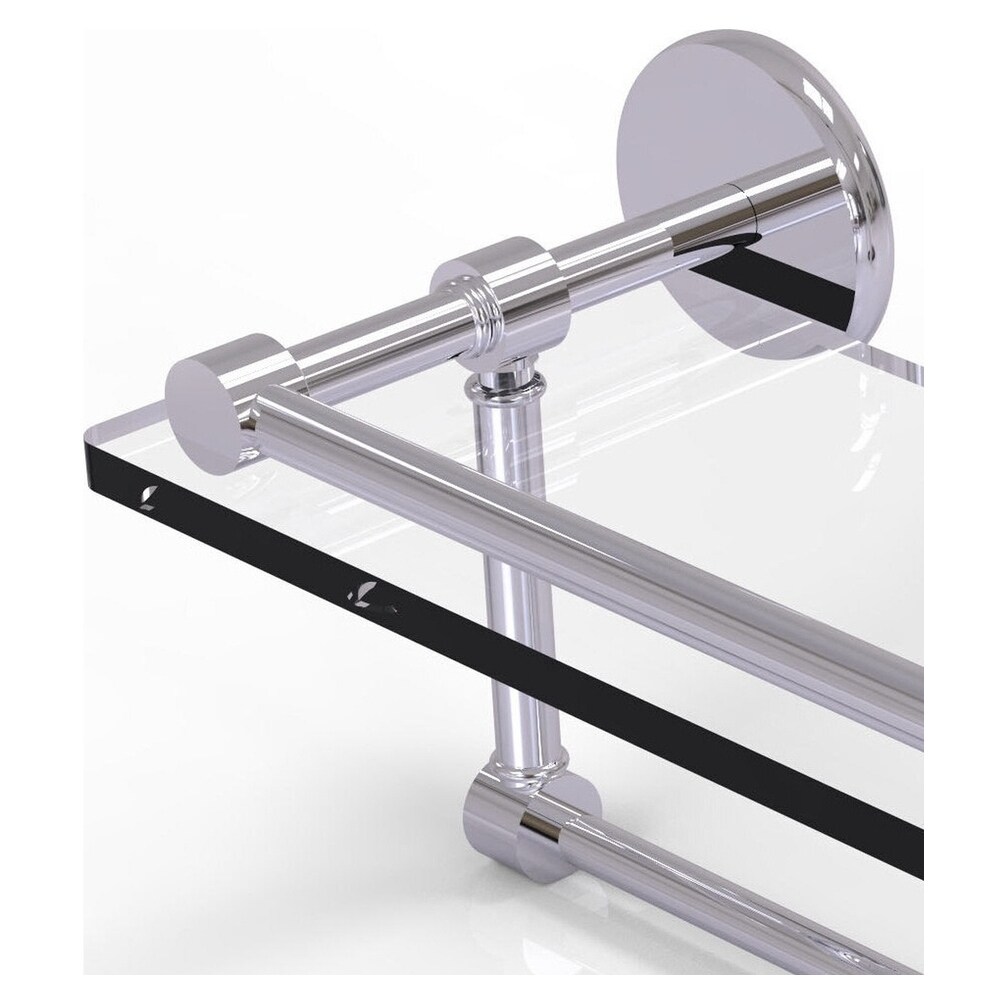 Allied Brass P1000-1PT/16-GAL-PC Bathroom-Shelves - View #2