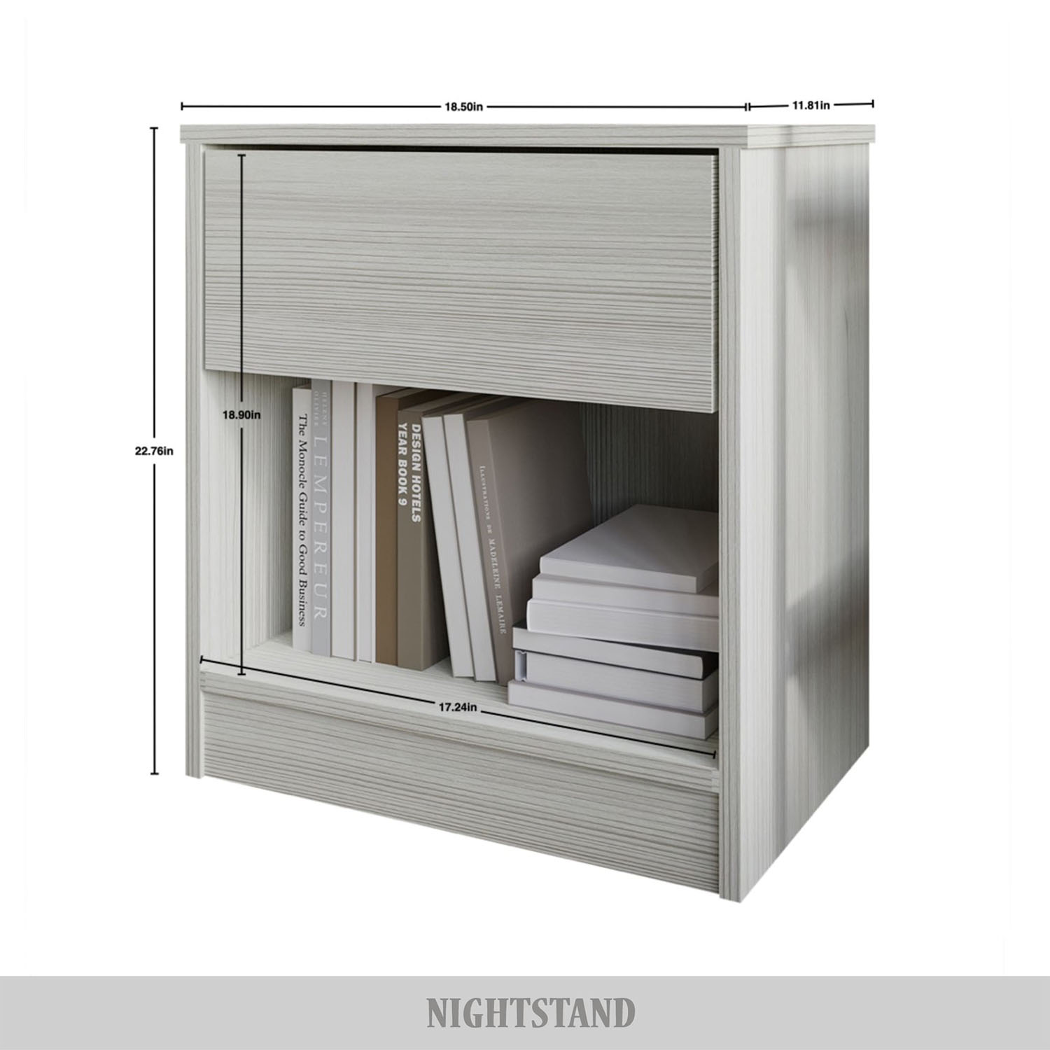 ChaletPosh C7032NS-LGY nightstands - View #6