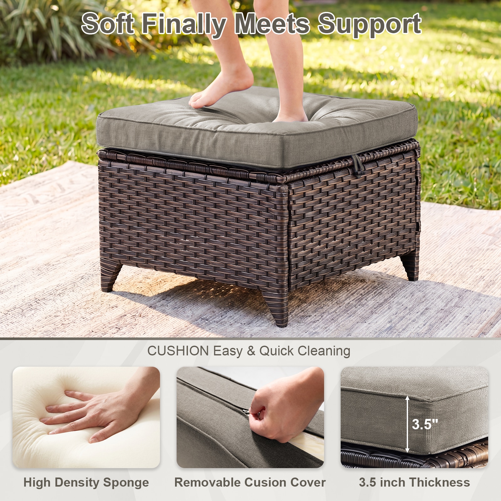 Rilyson FS014-3 Stools-Ottomans - View #2