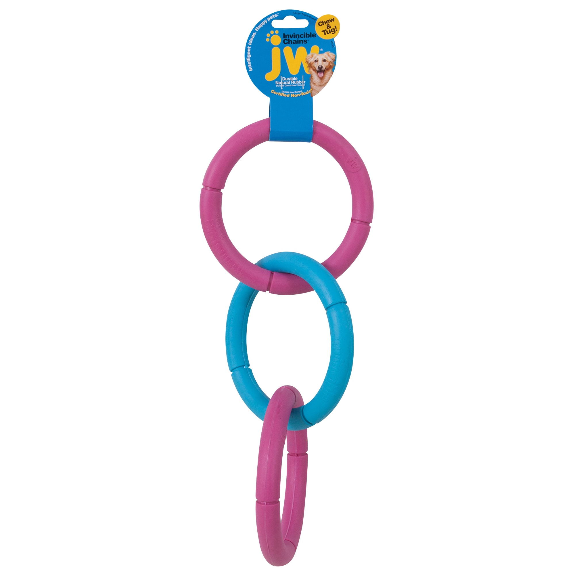 JW 43135 Rubber Interactive Dog Toy