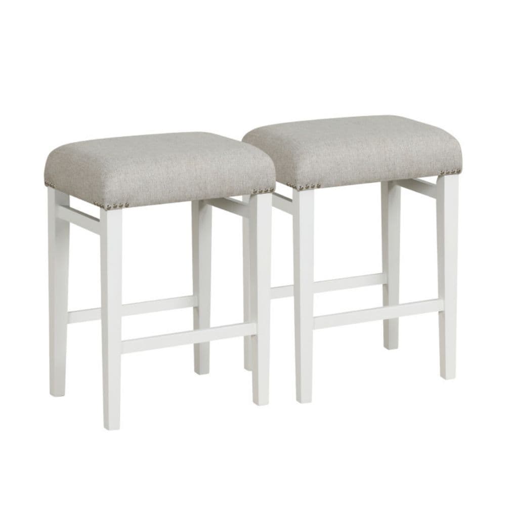 LIVIZA INS-10856GR-24 Modern Gray Linen Accent Chair