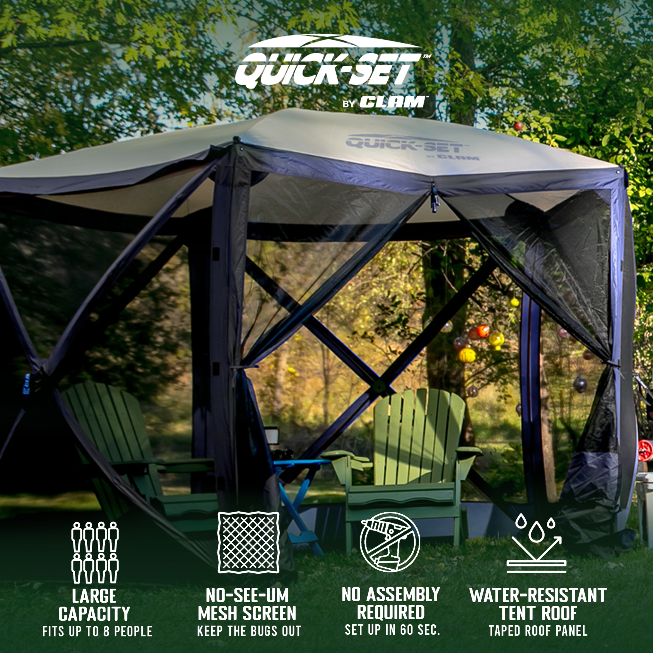 Clam Outdoors 321118 Canopies-Sl - View #2